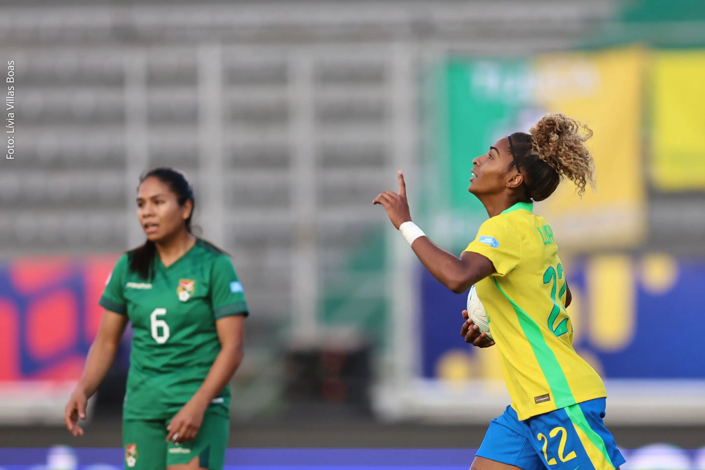 Brasil goleia Bolívia por 6 a 0, mantém 100% de aproveitamento e lidera Copa América Feminina