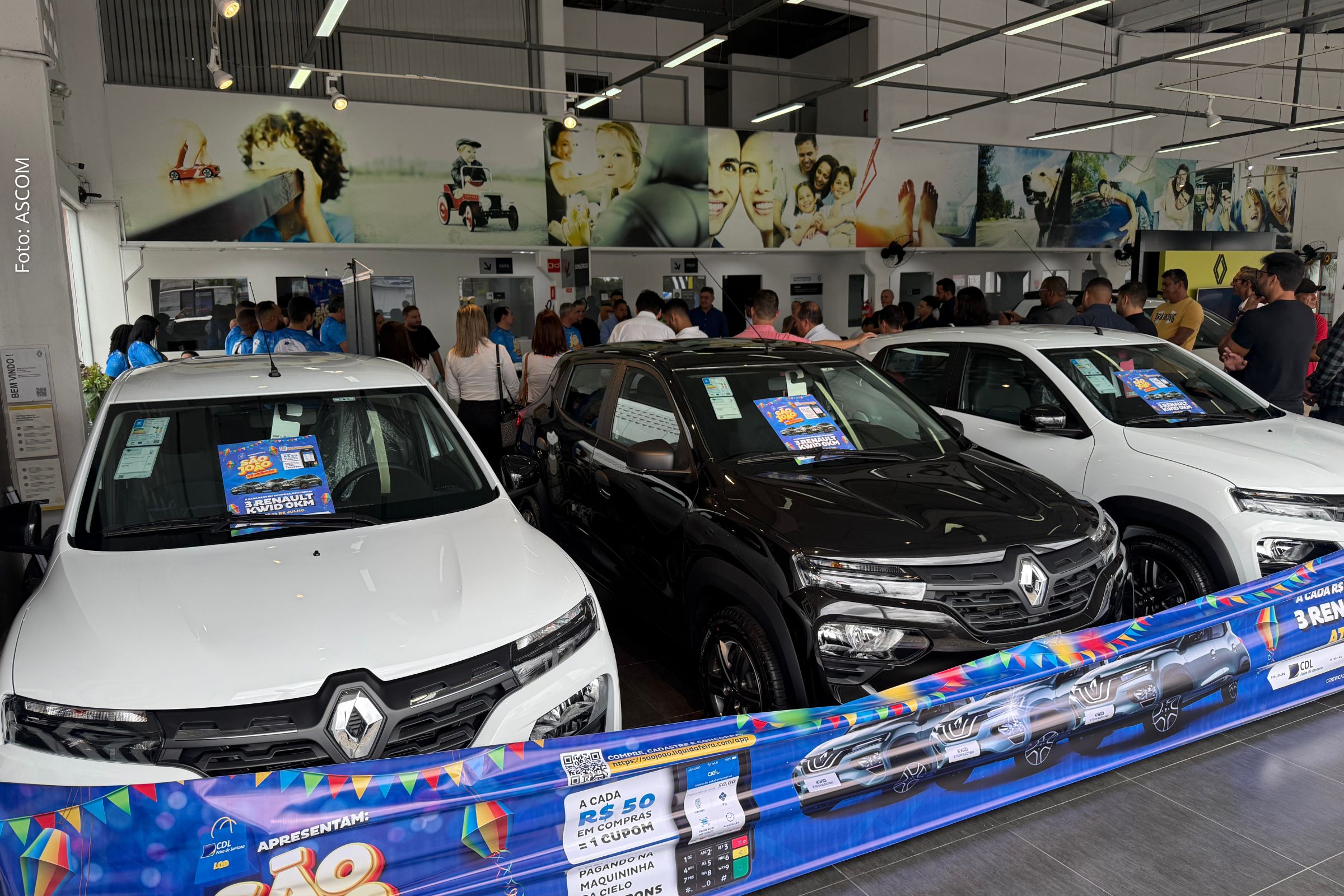 CDL Feira de Santana sorteia três carros da campanha São João de Prêmios/Liquida Feira 2025