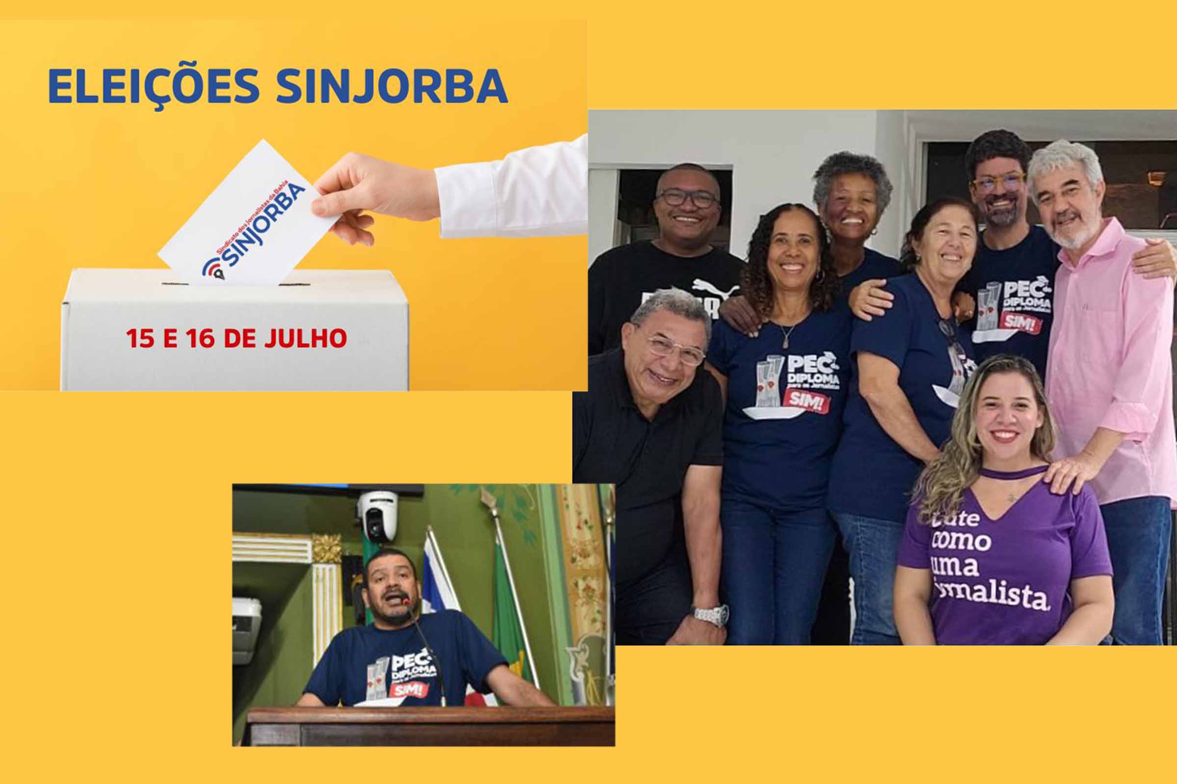 As eleições do Sinjorba e da Fenaj, concluídas em 16/07/2025, resultaram na vitória da chapa única “Sinjorba Forte, Jornalismo Forte”, com 100% dos votos válidos. A jornalista Fernanda Gama assumirá a presidência do sindicato, enquanto Moacy Neves foi eleito 1º vice da Fenaj. O processo reforça a representatividade da Bahia nas entidades nacionais e sinaliza compromisso com a valorização da profissão e defesa do jornalismo.