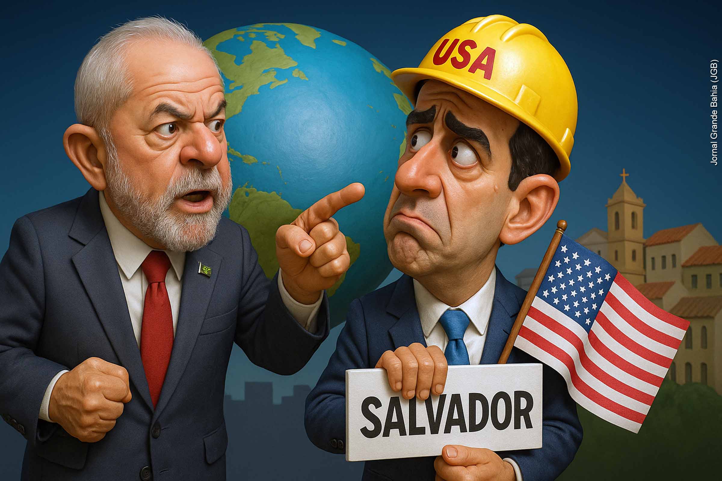 Deputado Robinson Almeida contesta prefeito Bruno Reis e acusa prefeito de apoiar tarifa dos EUA contra o Brasil