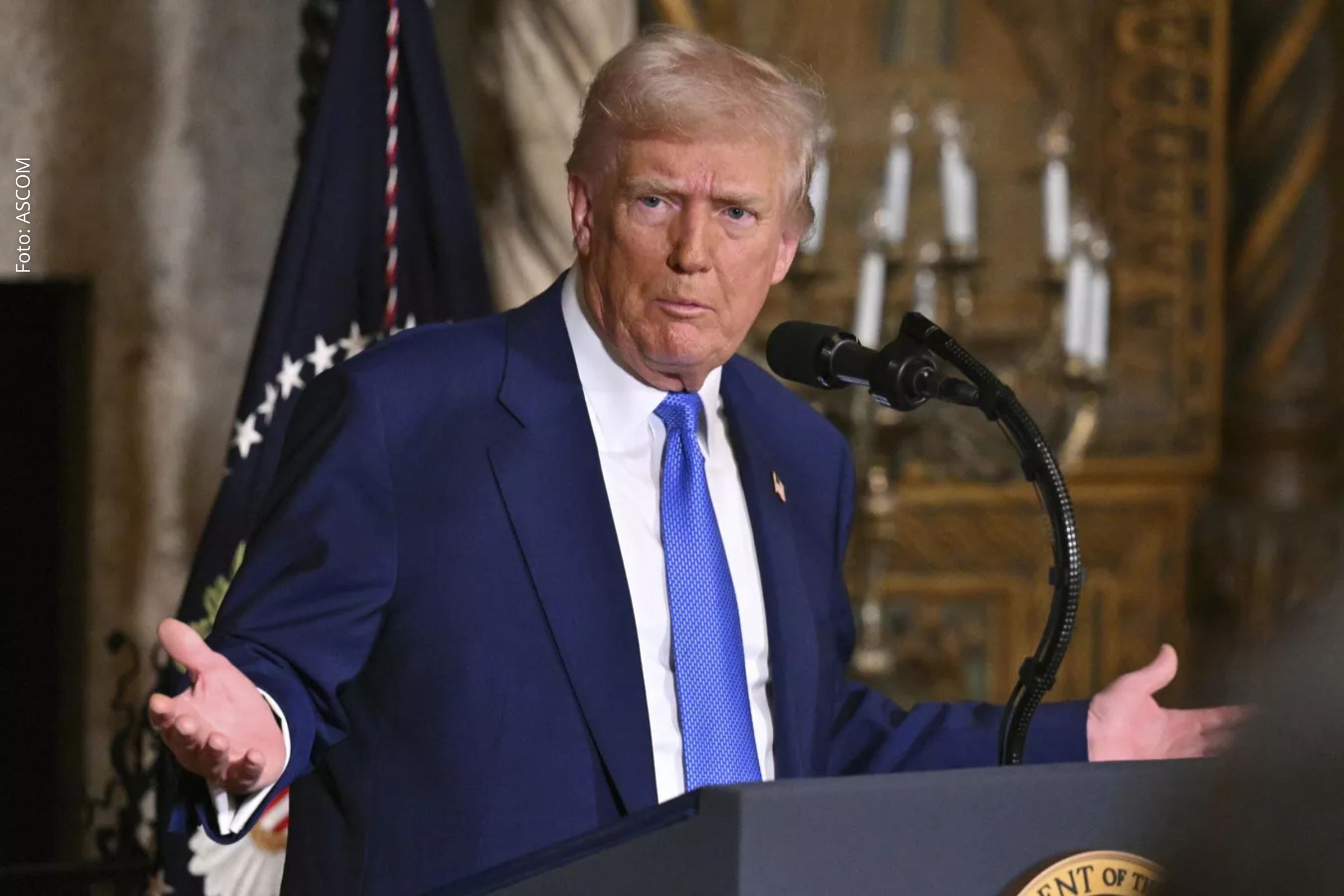 Declarações de Donald Trump sobre tarifas a países do BRICS são vistas como fator de afastamento do sistema financeiro liderado por Washington.