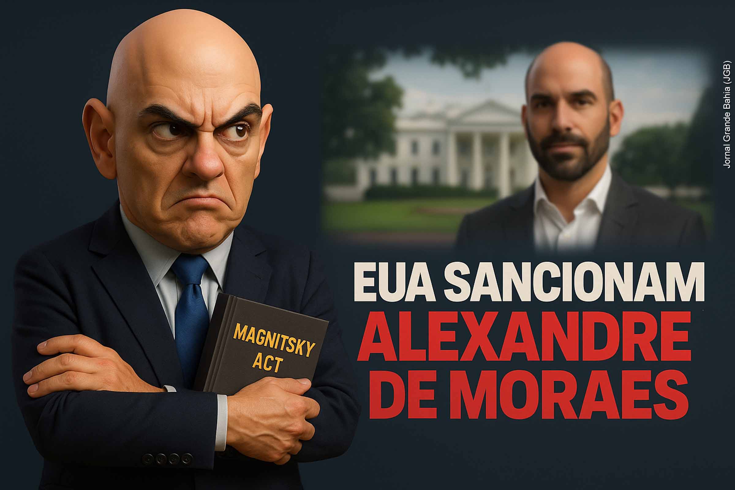EUA sancionam Alexandre de Moraes com base na Lei Global Magnitsky e desmoralizam STF no cenário internacional; Crise diplomática é intensificada