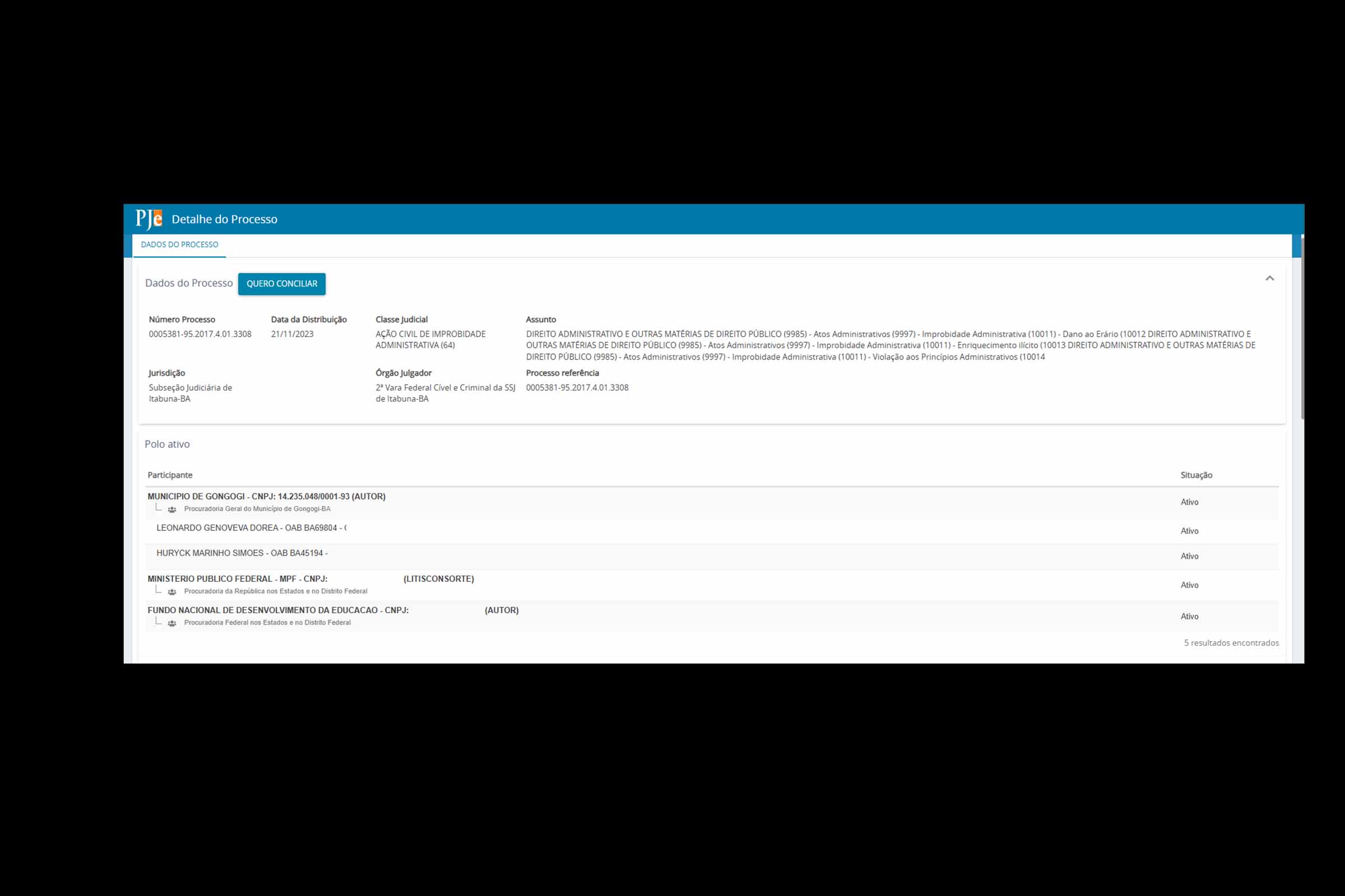 Ex-prefeito de Gongogi e empresa são condenados por improbidade administrativa em obra de creche