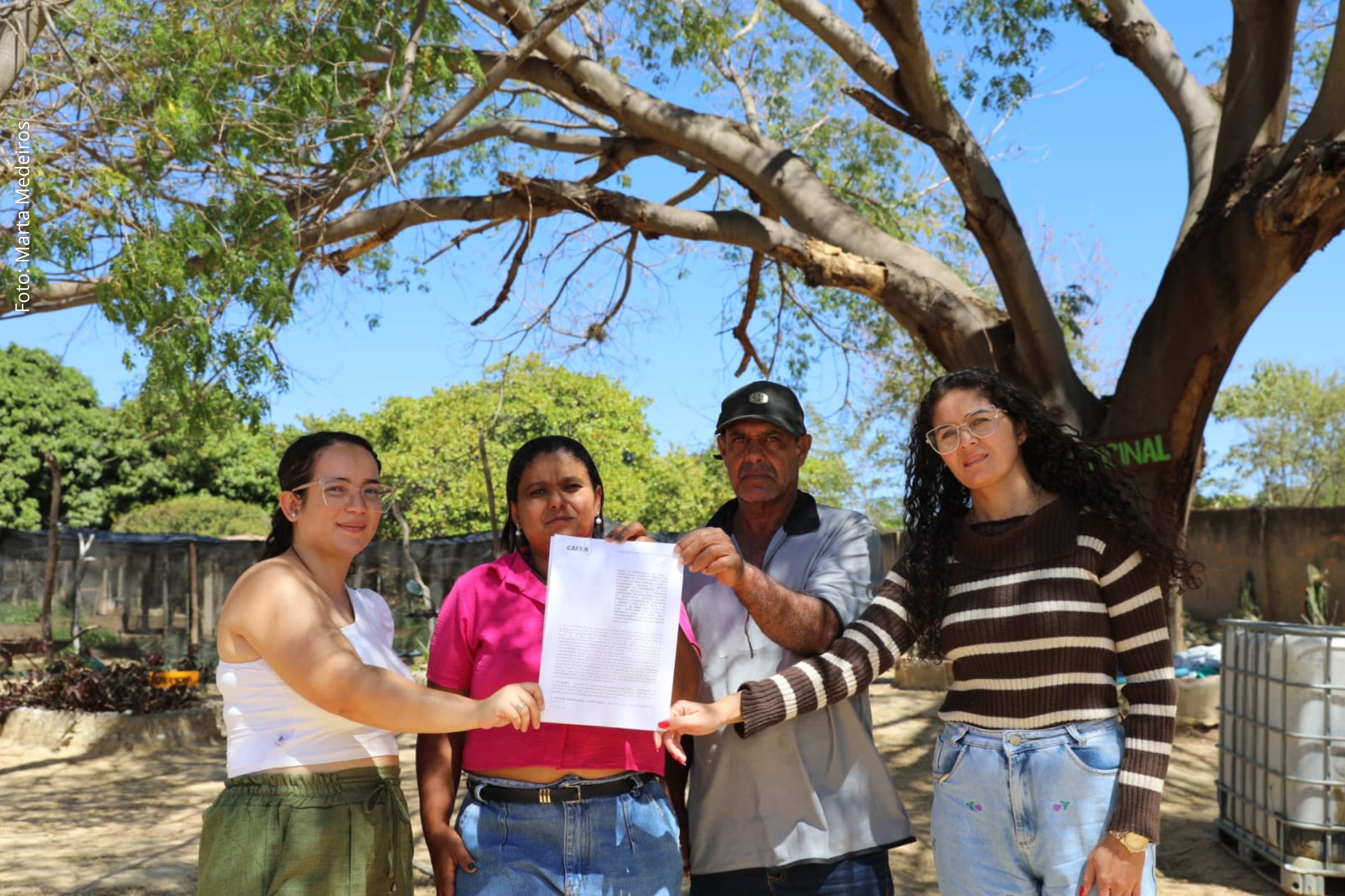 Assinatura marca início das obras de 48 unidades habitacionais para comunidades tradicionais de fundo e fecho de pasto.