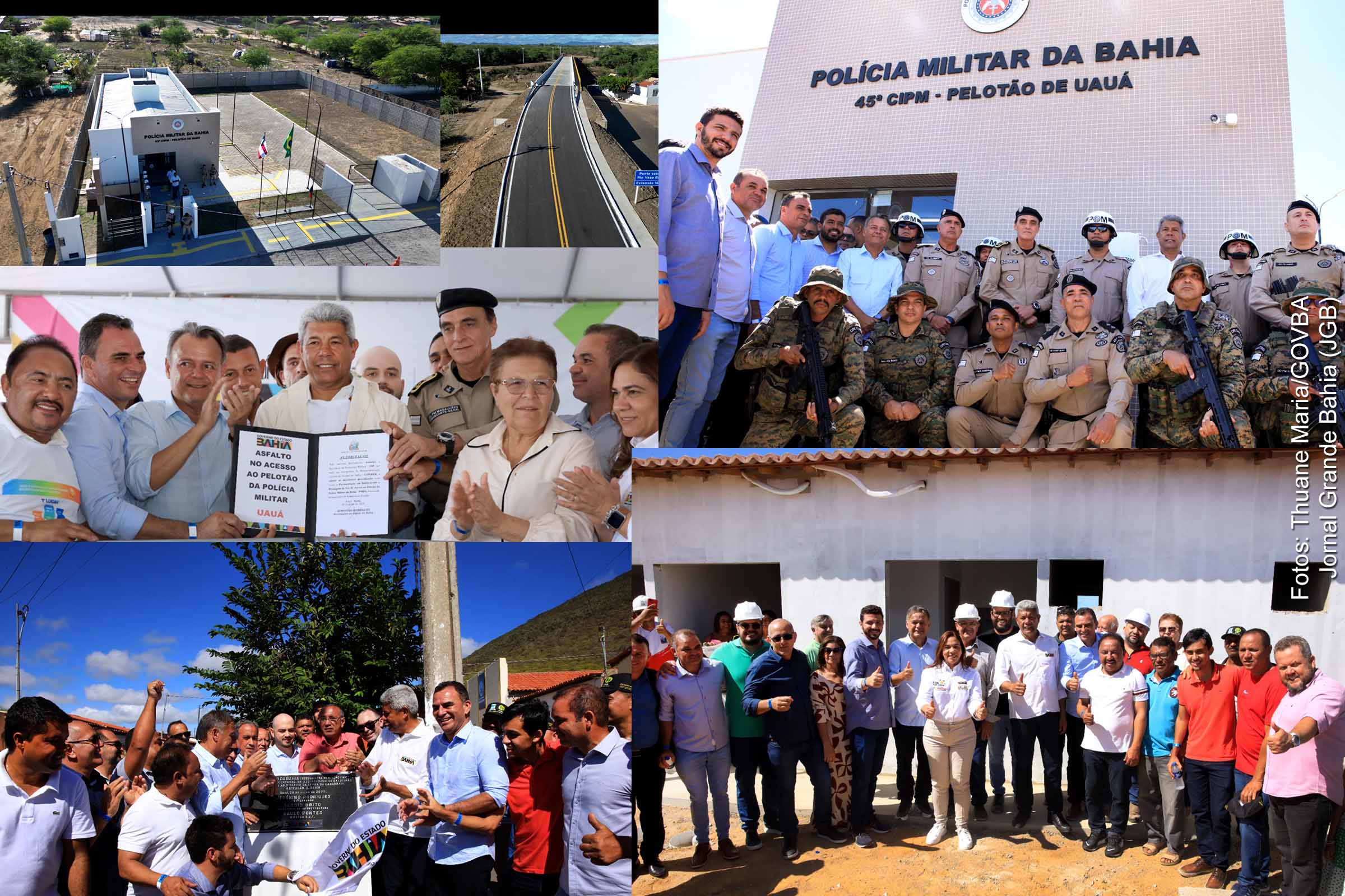 Obras estruturantes marcam visita de Jerônimo Rodrigues a Uauá.
