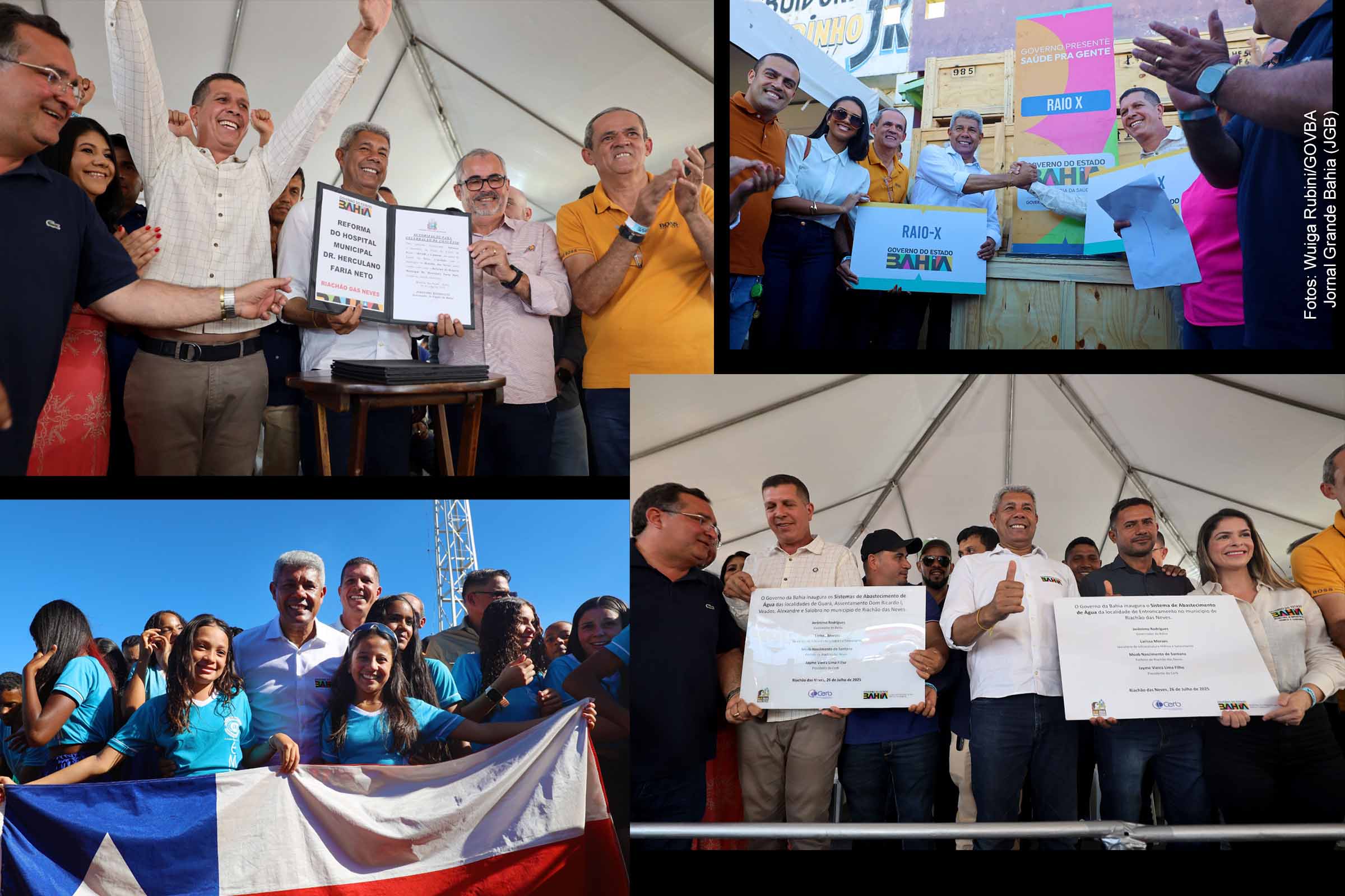 Visita do governador Jerônimo Rodrigues marca avanço em abastecimento de água, infraestrutura urbana e saúde pública.