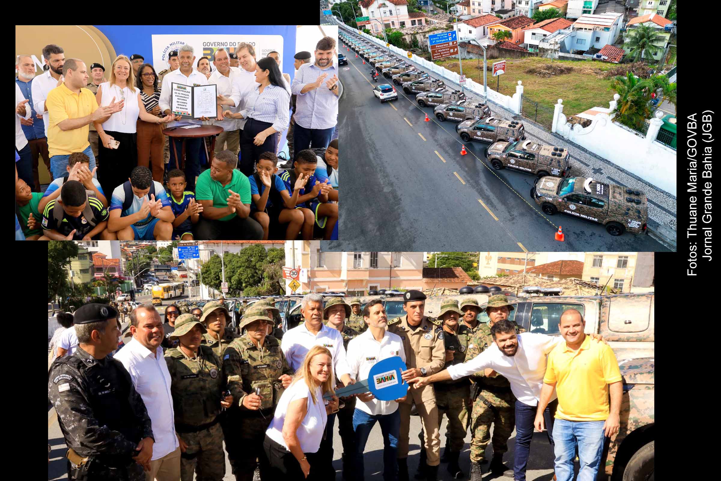 Investimento em segurança pública na em Salvador e Região Metropolitana reforça ações táticas e operacionais no estado, diz governador Jerônimo durante lançamento da Operação Dominus