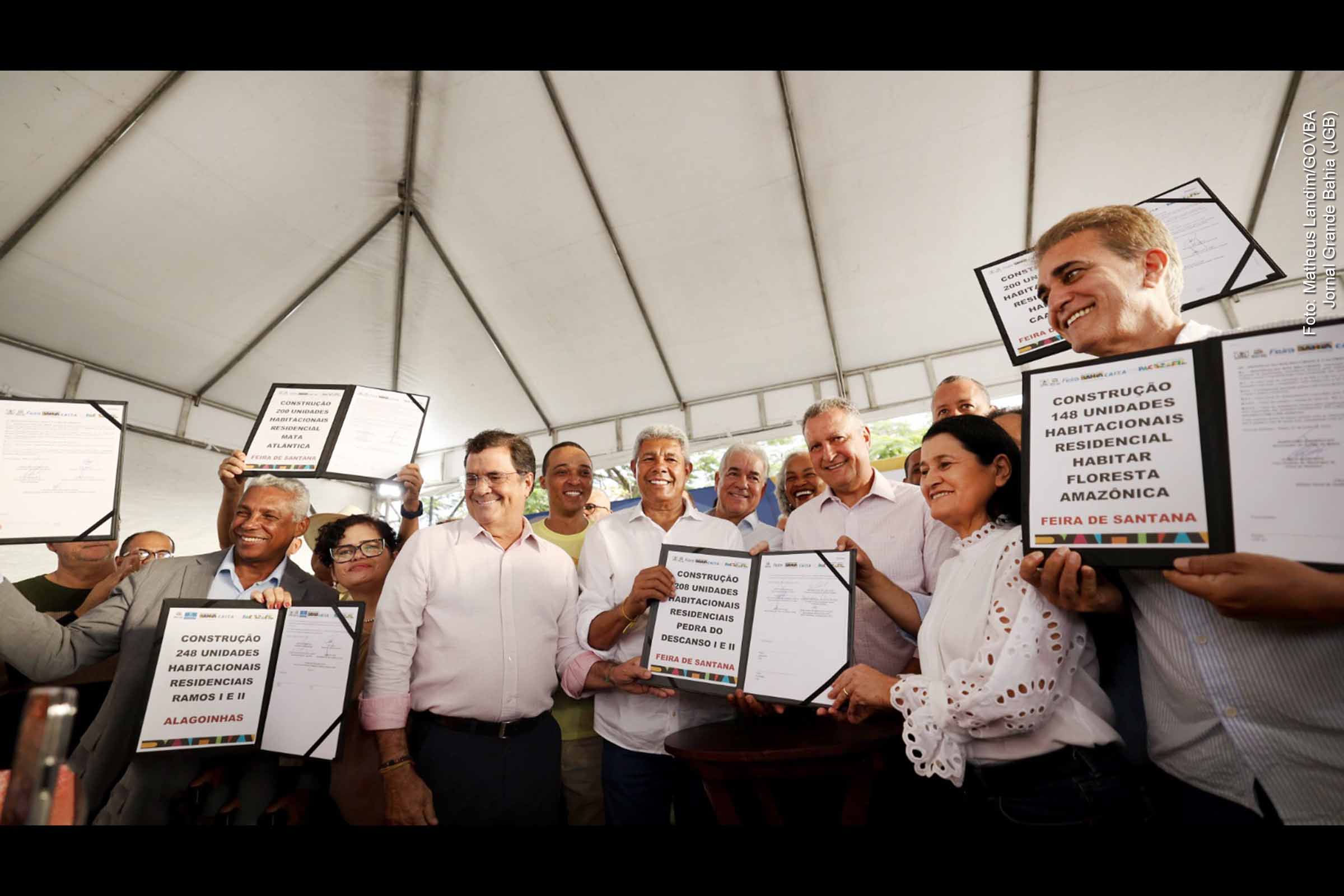 Investimentos de R$ 200 milhões impulsionam habitação popular em Feira de Santana e Alagoinhas