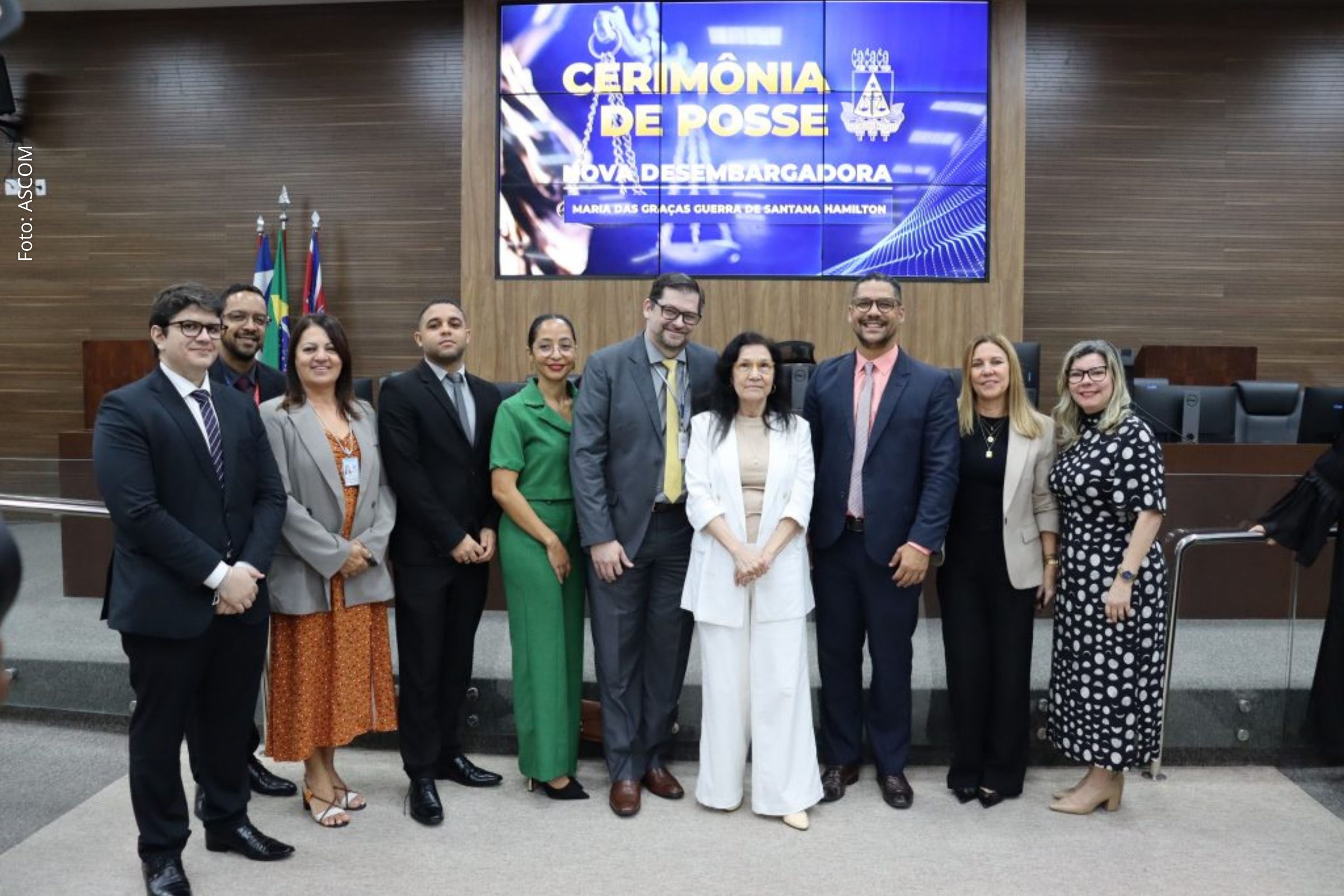 Posse oficial marca nova etapa na carreira da magistrada, que integrará a 5ª Câmara Cível do TJBA.