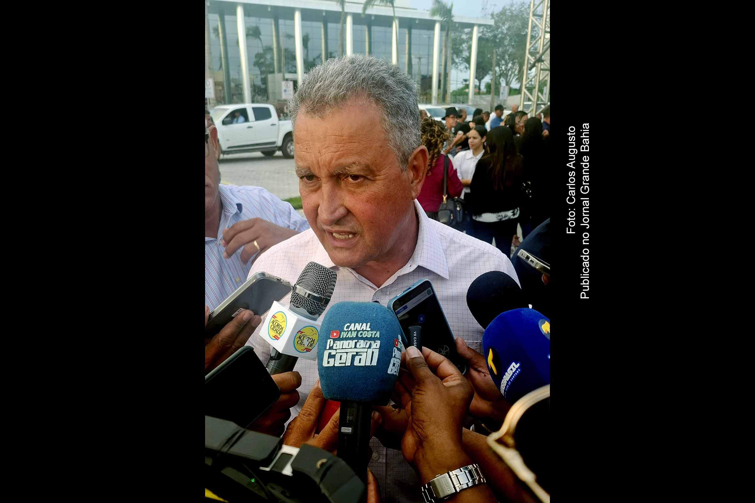 Ministro Rui Costa participa de agendas em Salvador e Feira de Santana e critica postura dos Estados Unidos