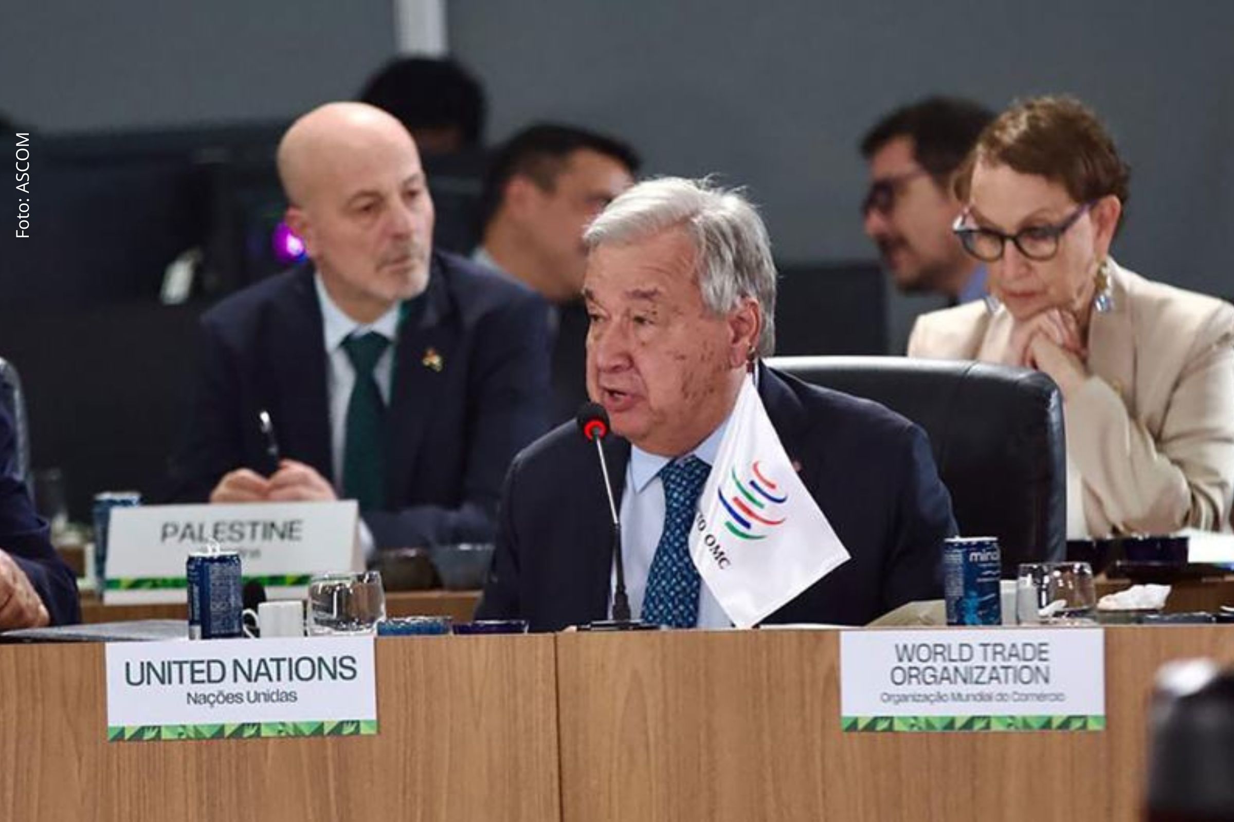 Líder da ONU pede apoio dos Brics para criar ordem multilateral justa