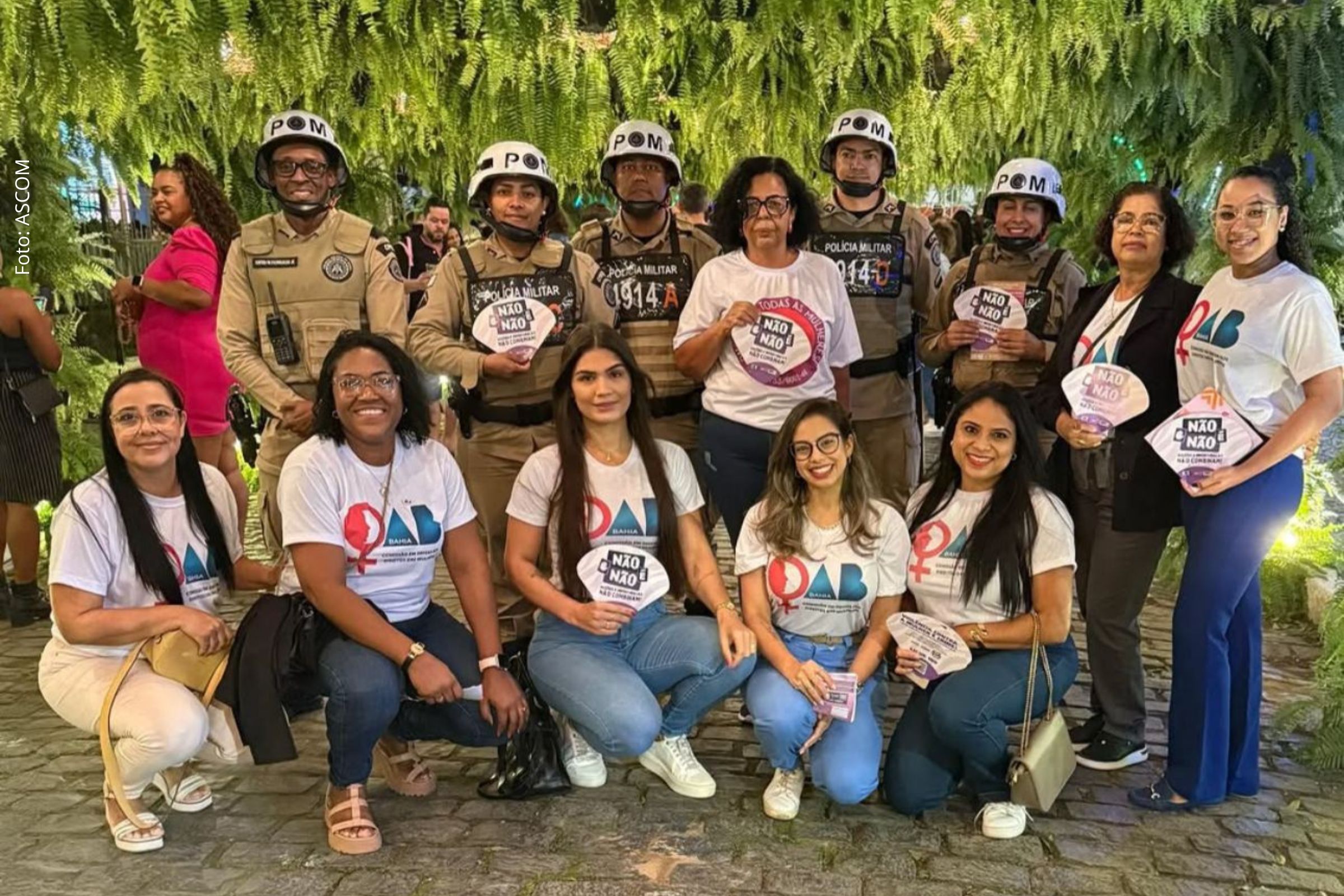 OAB Feira de Santana promove ação de conscientização sobre violência contra a mulher em São Gonçalo dos Campos