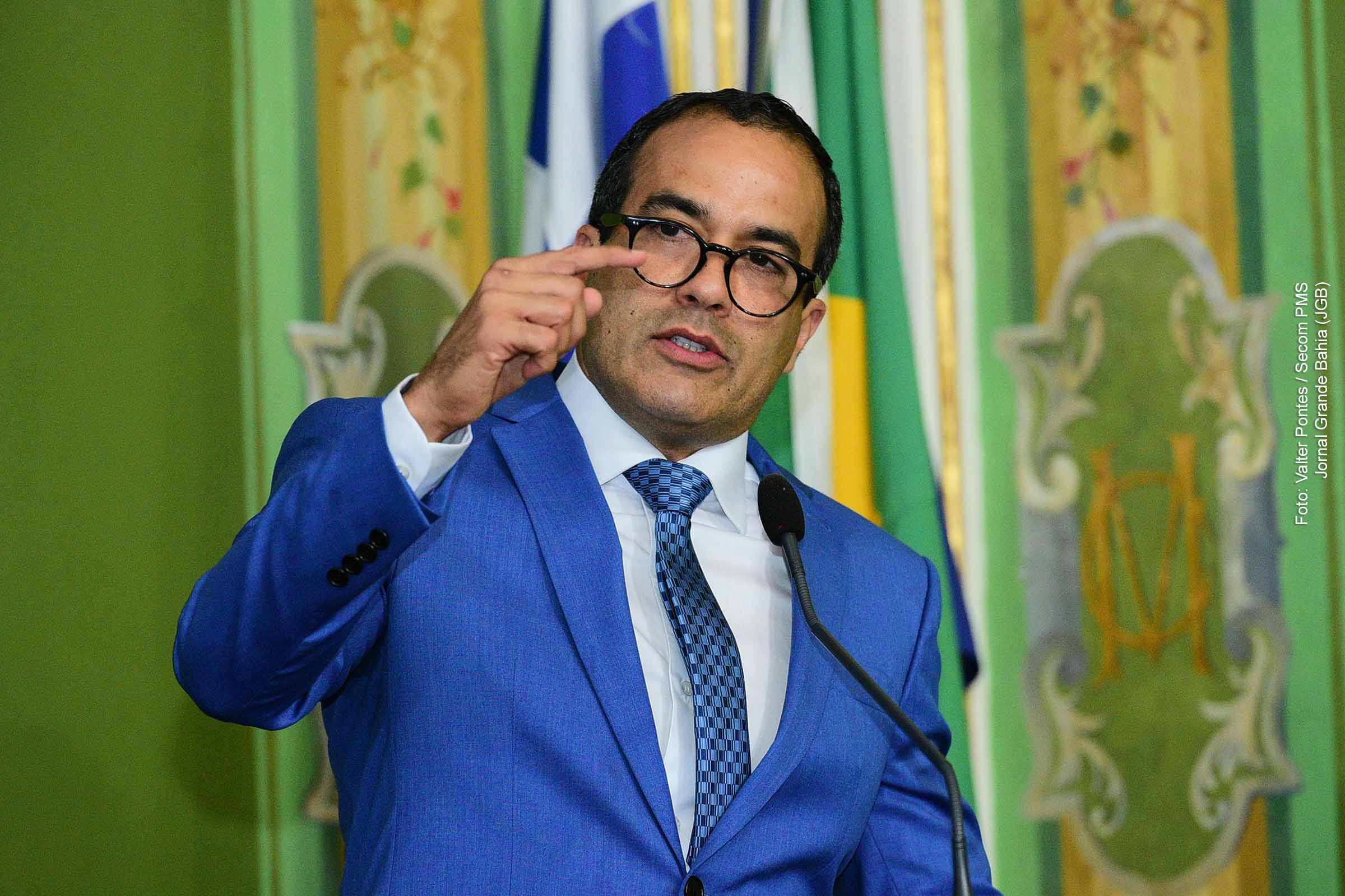 Prefeito Bruno Reis afirma que alta rejeição ao governador Jerônimo nas pesquisas reflete insatisfação popular na Bahia