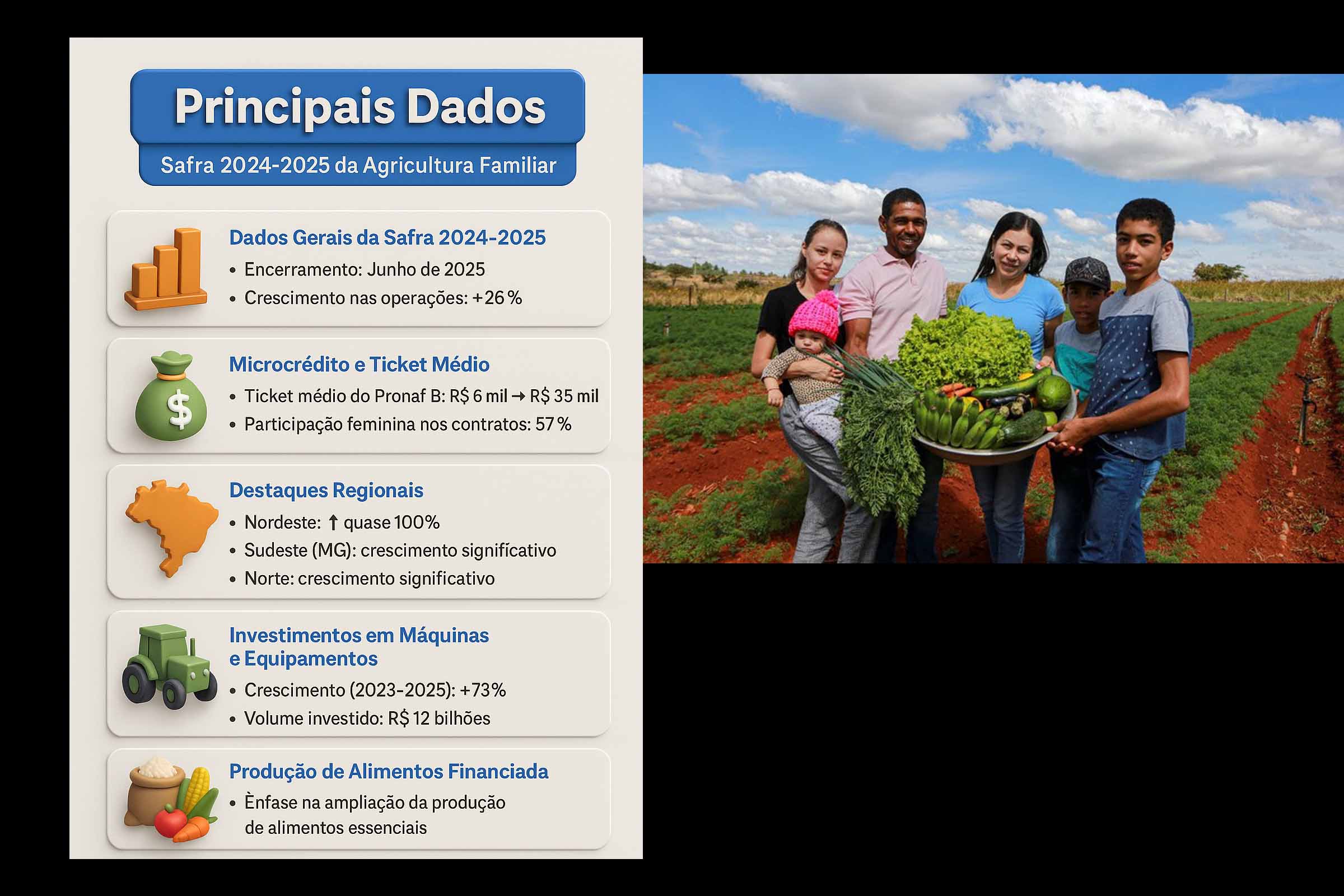 Governo Lula celebra resultados da safra 2024-2025 e anuncia novas diretrizes para o Plano Safra da Agricultura Familiar 2025-2026