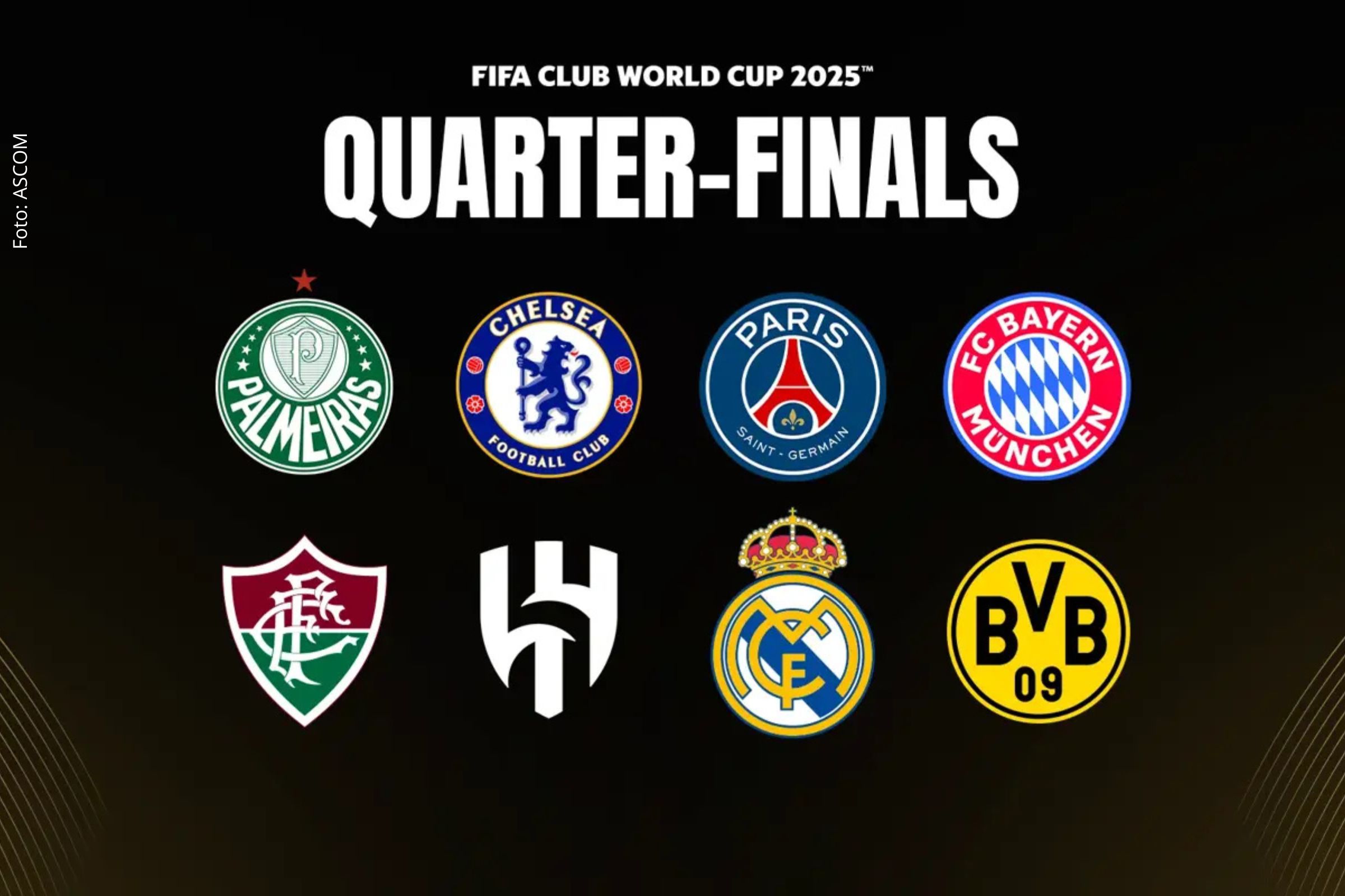 Fluminense, Palmeiras, Chelsea e outros gigantes disputam vaga nas semifinais.