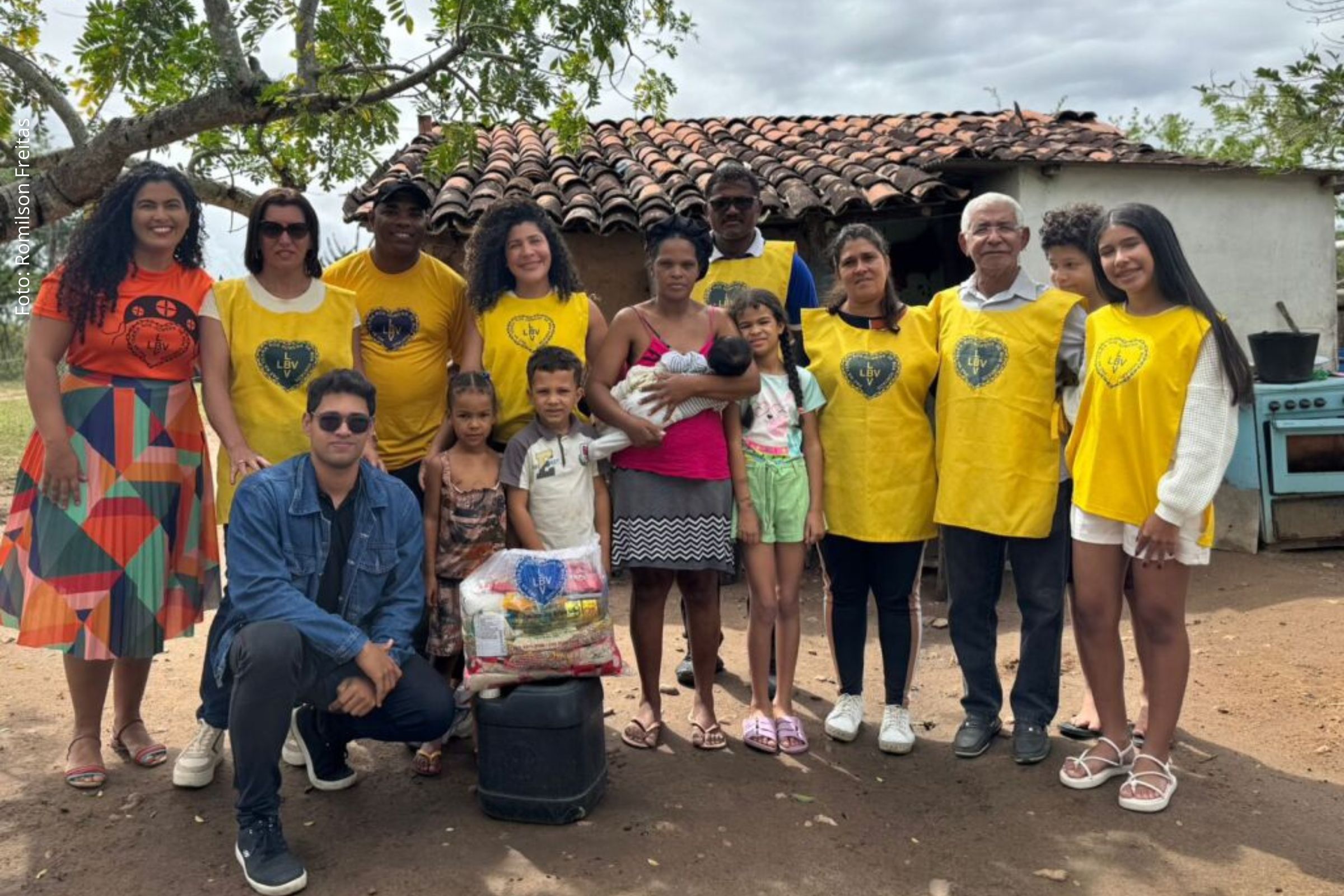 Campanha “Diga Sim!” beneficia famílias em situação de insegurança alimentar na Bahia.