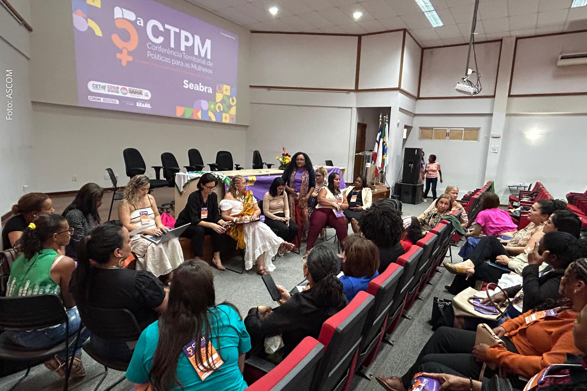 Mais de 700 mulheres participam de conferências territoriais em Seabra, Riacho de Santana e Eunápolis