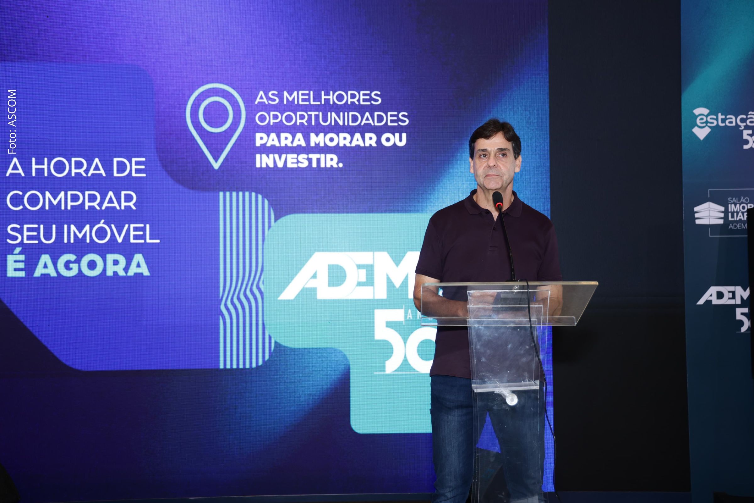 Comemoração reúne autoridades, imprensa e associados para marcar meio século da entidade.