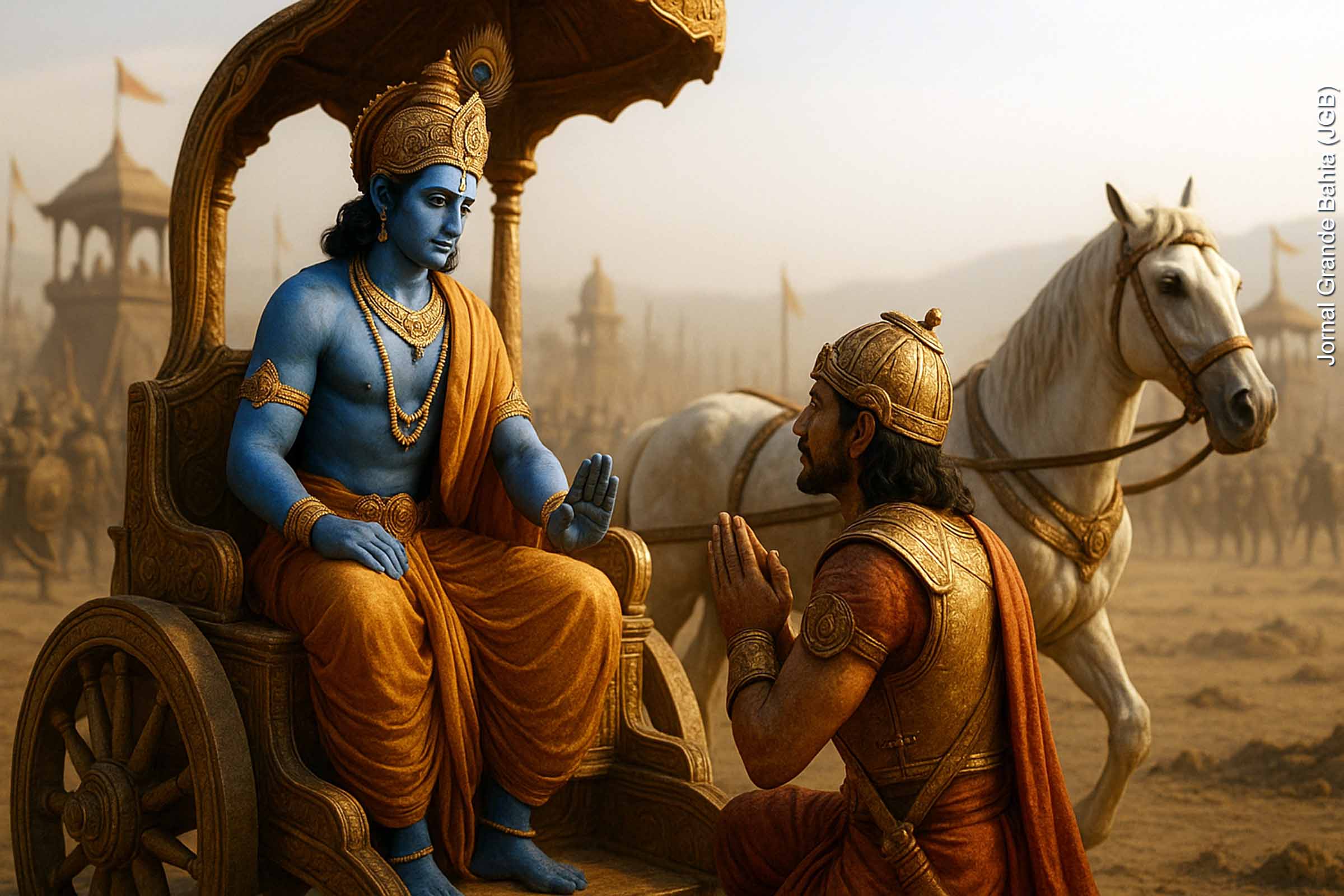 Bhagavad Gītā: fundamentos filosóficos, estrutura literária e legado cultural no Oriente e Ocidente