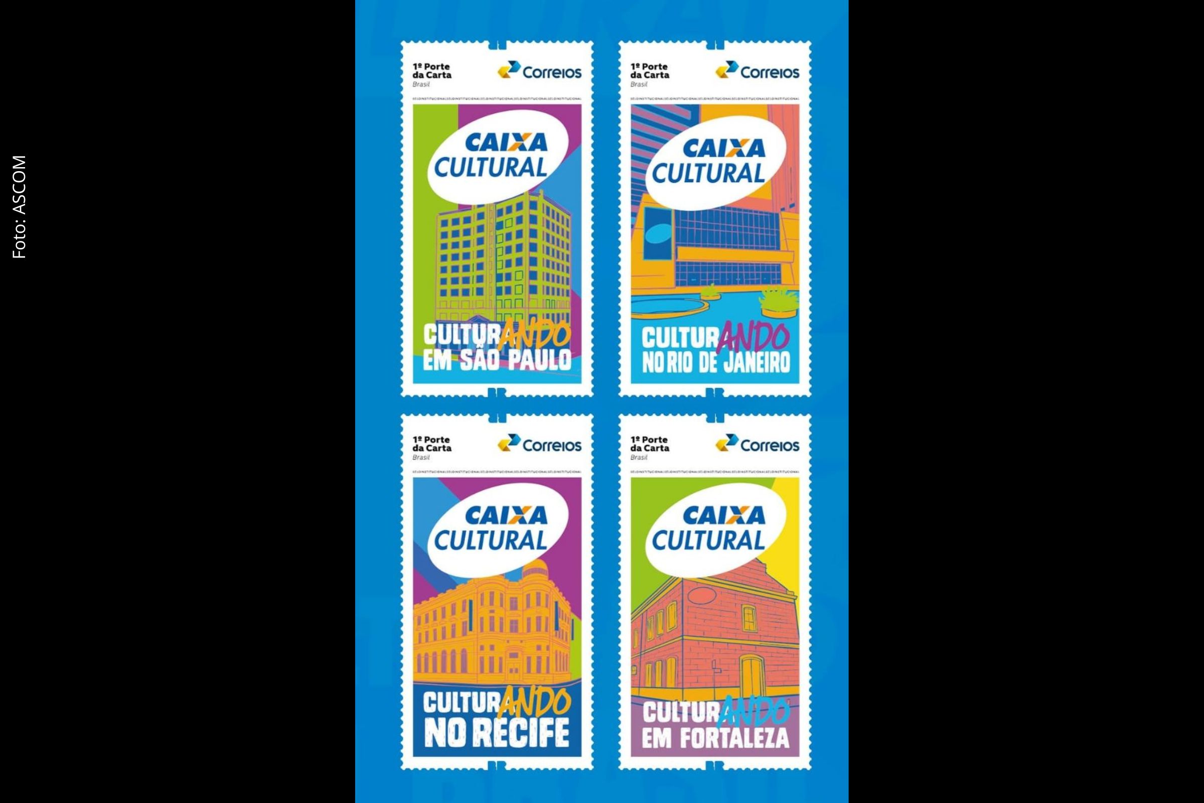 Emissão destaca acervo histórico e unidades da instituição em todo o país.