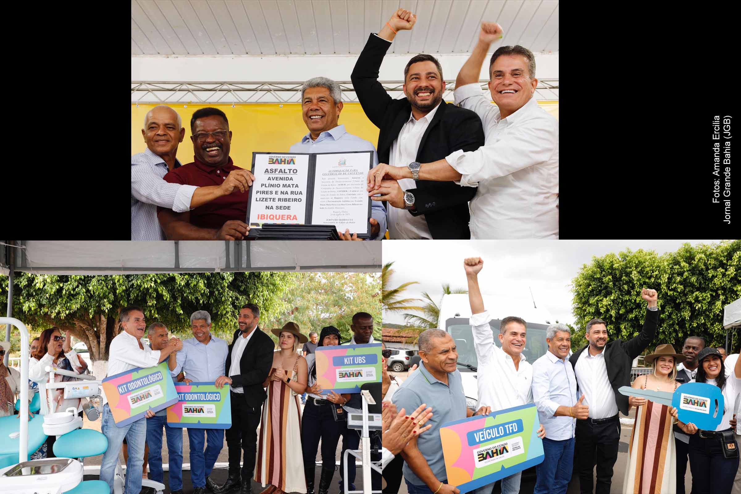 Durante visita a Ibiquera neste domingo (24/08/2025), o governador Jerônimo Rodrigues entregou equipamentos para a saúde no valor de R$ 290 mil, participou da 25ª Festa do Vaqueiro e anunciou investimentos de mais de R$ 10 milhões em obras estruturantes, como creche, praça, quadra poliesportiva e pavimentação. O evento reforçou a ligação entre governo, cultura e desenvolvimento local, destacando a importância da Chapada Diamantina na agenda política estadual.