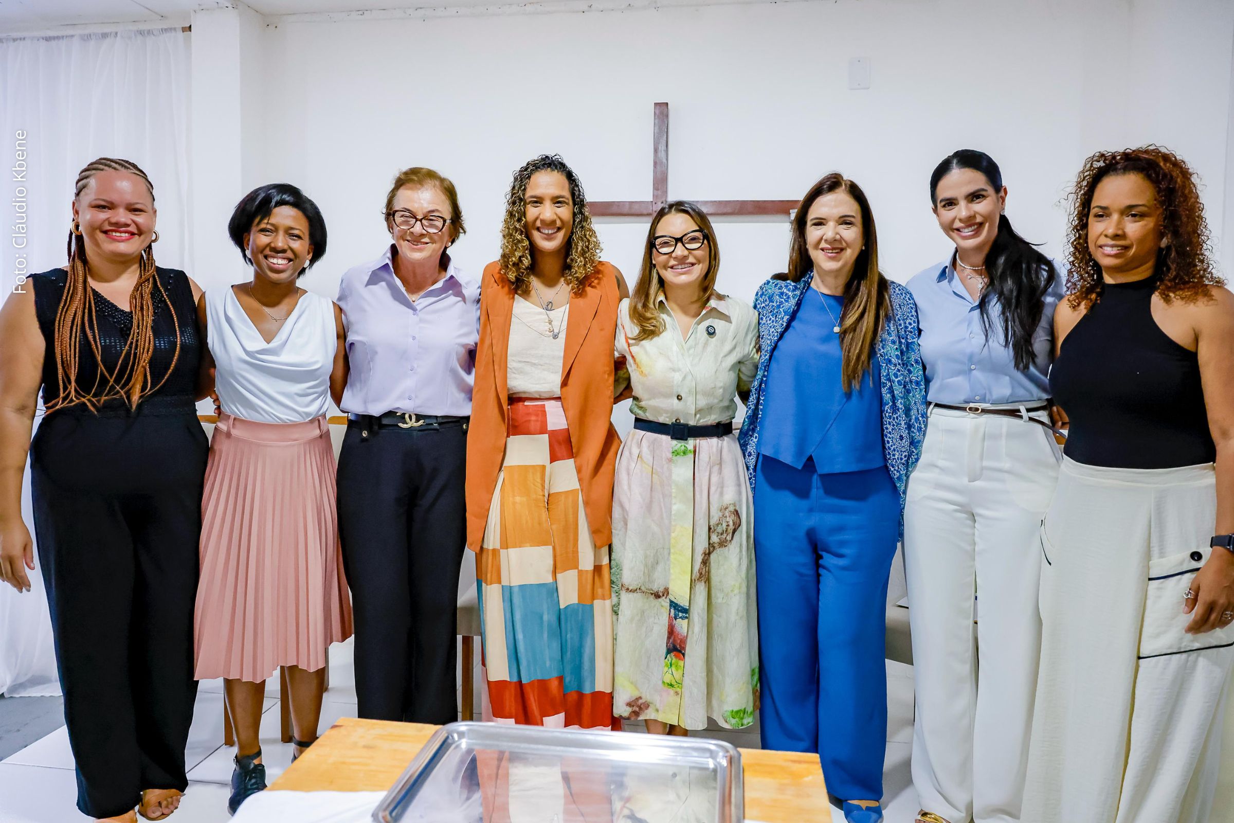 Janja e Tatiana Velloso participam de encontro com mulheres evangélicas em Salvador