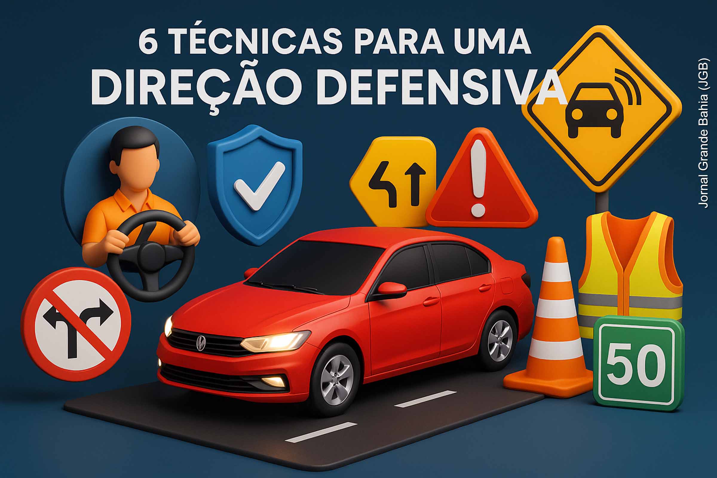 Direção defensiva: Joseval Carneiro aborda 6 técnicas essenciais para prevenir acidentes no trânsito
