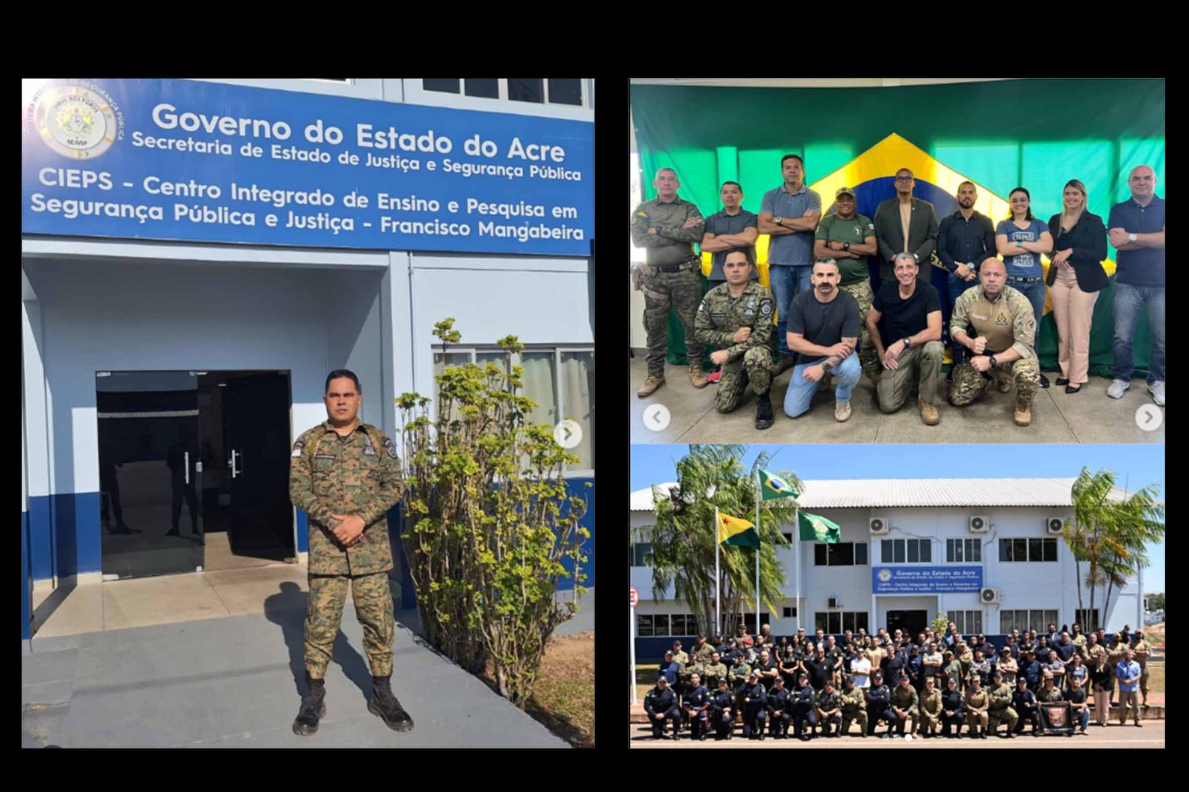 PMBA participa de curso nacional sobre gestão de crises em segurança no Acre; Major Eduardo Neves comenta curso da SENASP