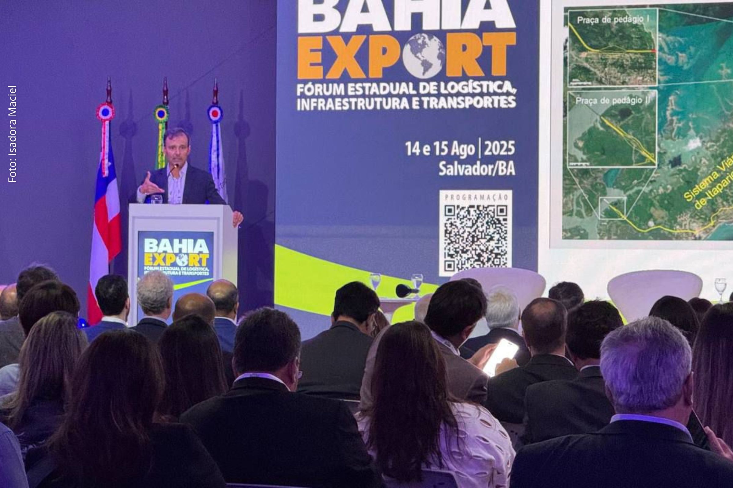 Ponte Salvador-Itaparica é apresentada como novo eixo logístico durante o Bahia Export