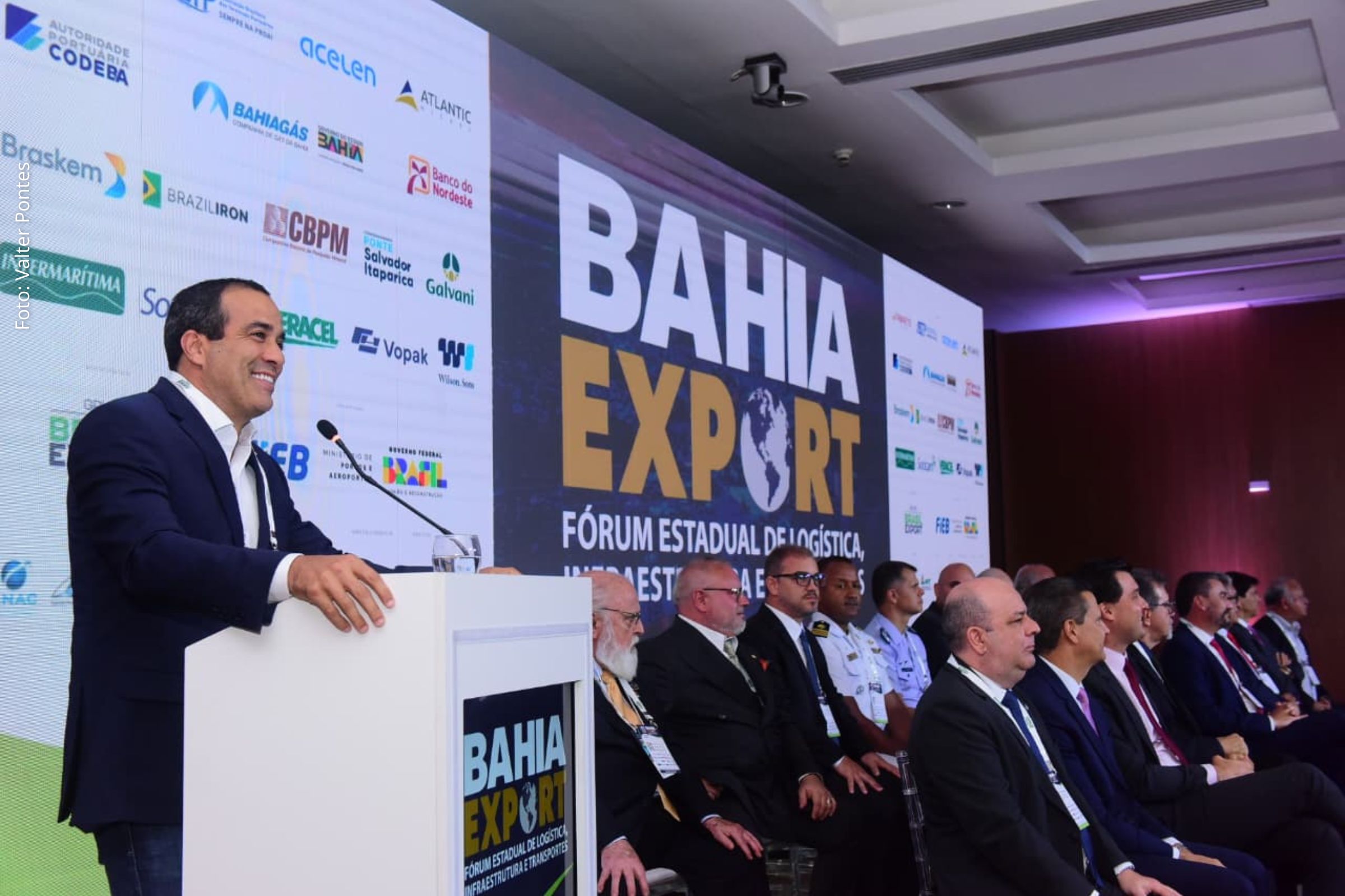 Prefeito Bruno Reis participa do Bahia Export 2025 e destaca Salvador como polo estratégico de logística