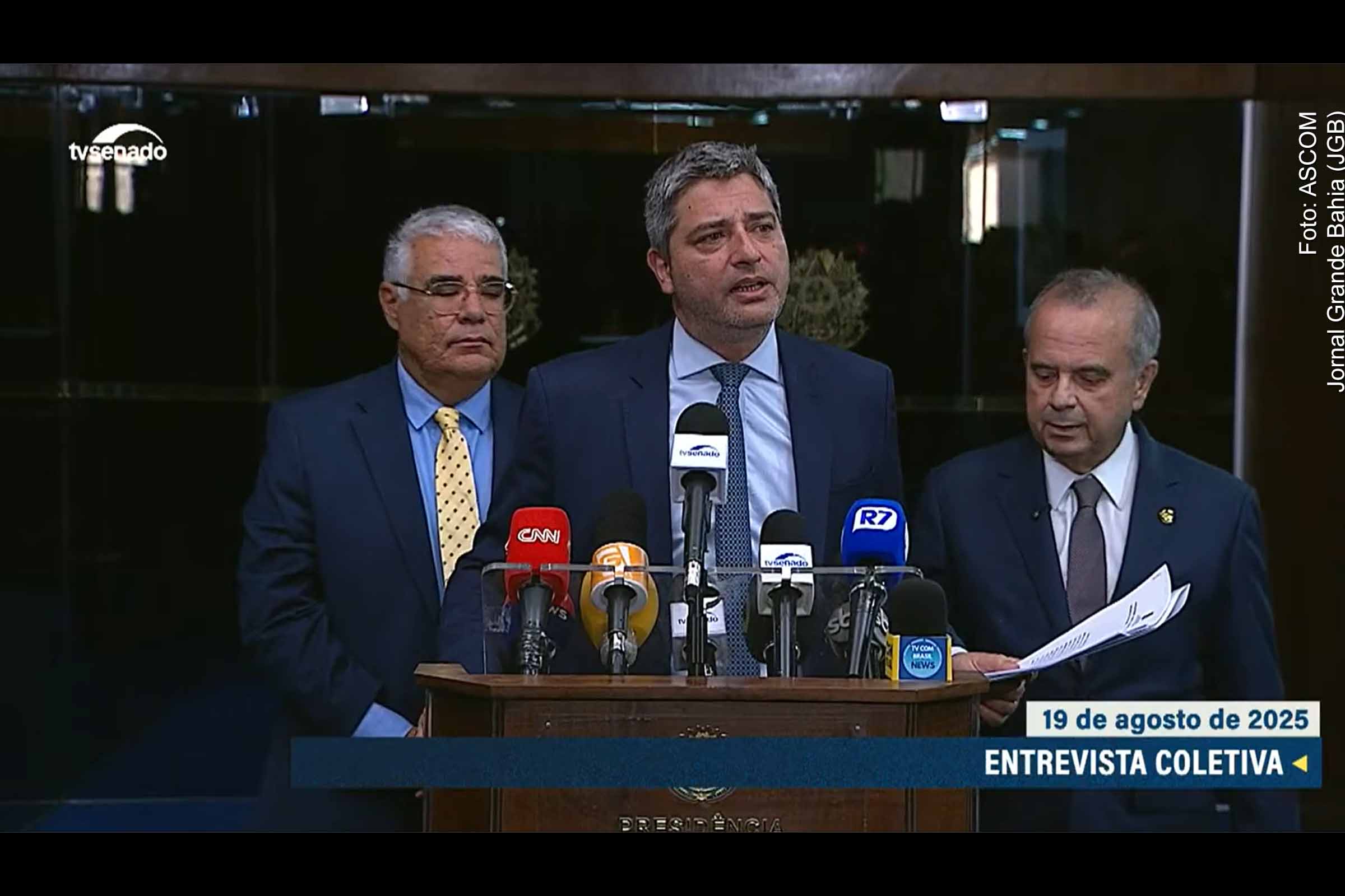 Senadores Portinho, Girão e Marinho reforçam pedido de impeachment do ministro do STF Alexandre de Moraes por suposta violação à Liberdade de Expressão e Imprensa