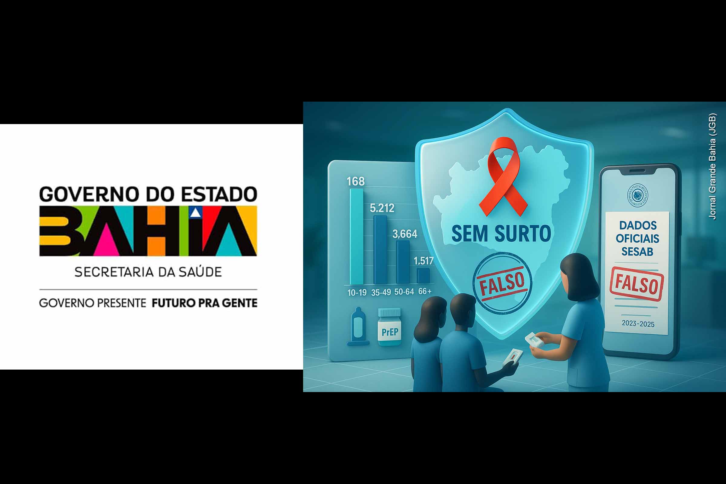Sesab desmente boatos sobre surto de HIV/Aids entre jovens e reforça ações de prevenção