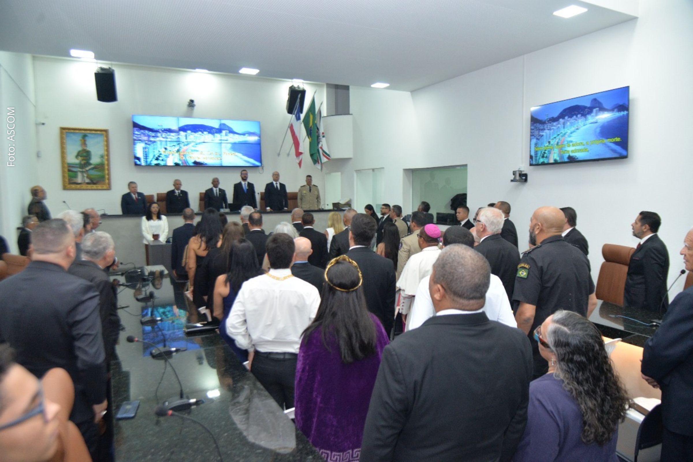 Sessão solene na Câmara Municipal de Feira de Santana destaca papel da Maçonaria em defesa da liberdade, igualdade e fraternidade