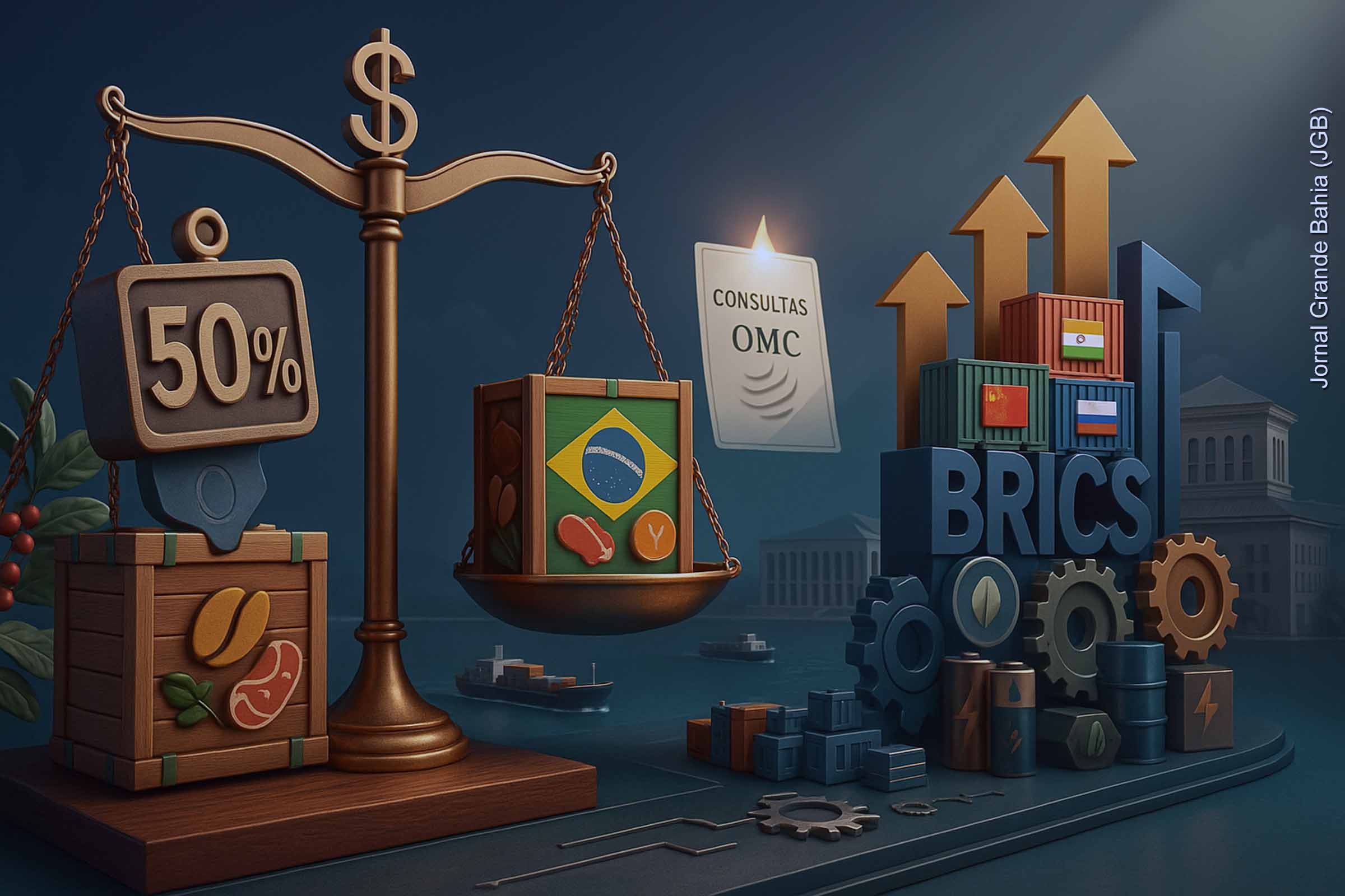 Tarifaço do Governo Trump: 694 produtos brasileiros ficam isentos da taxa de 50% e garantem alívio parcial às exportações; Conheça relação