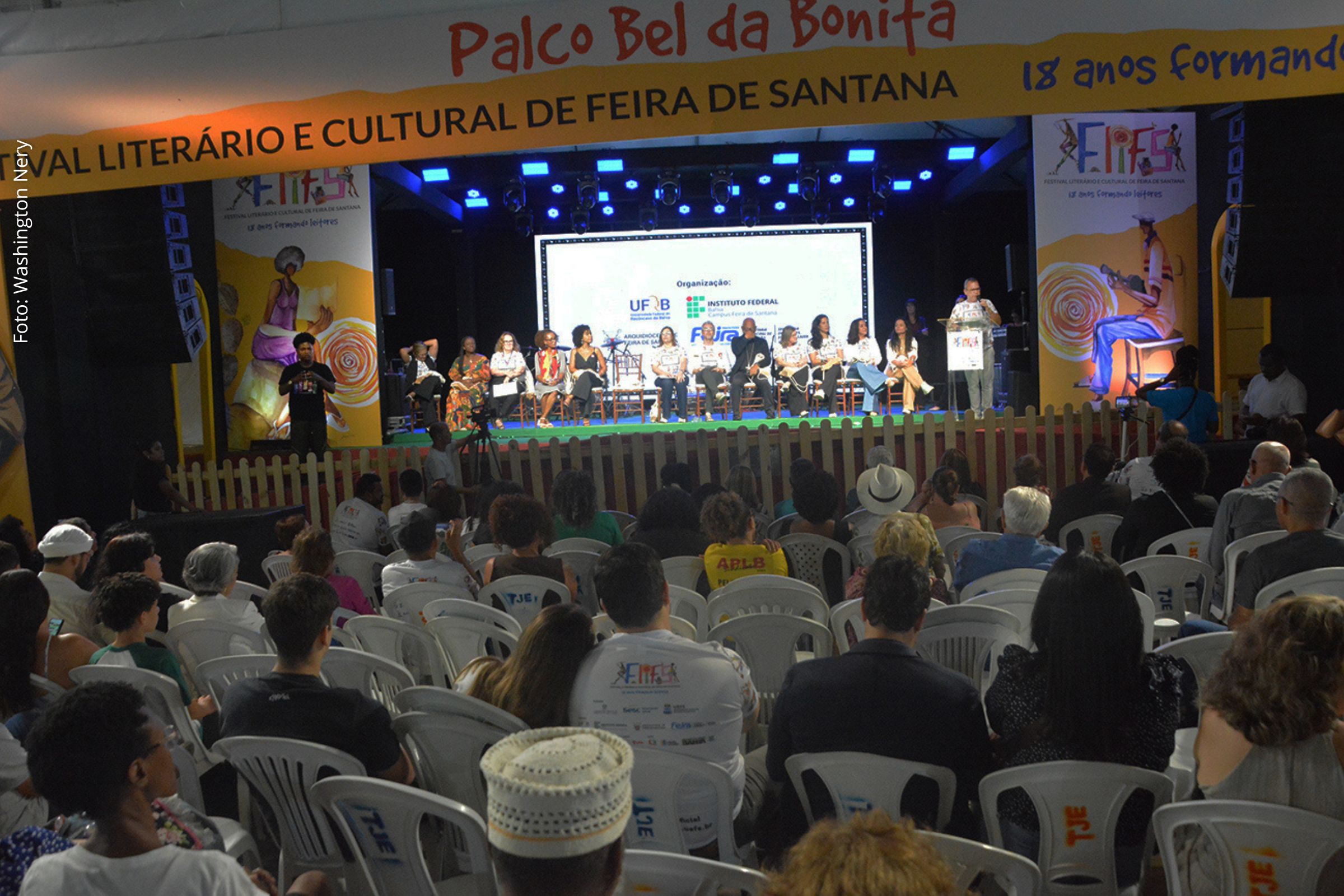 Evento promove formação de leitores e integra literatura, cultura e economia local até domingo (28/09/2025).