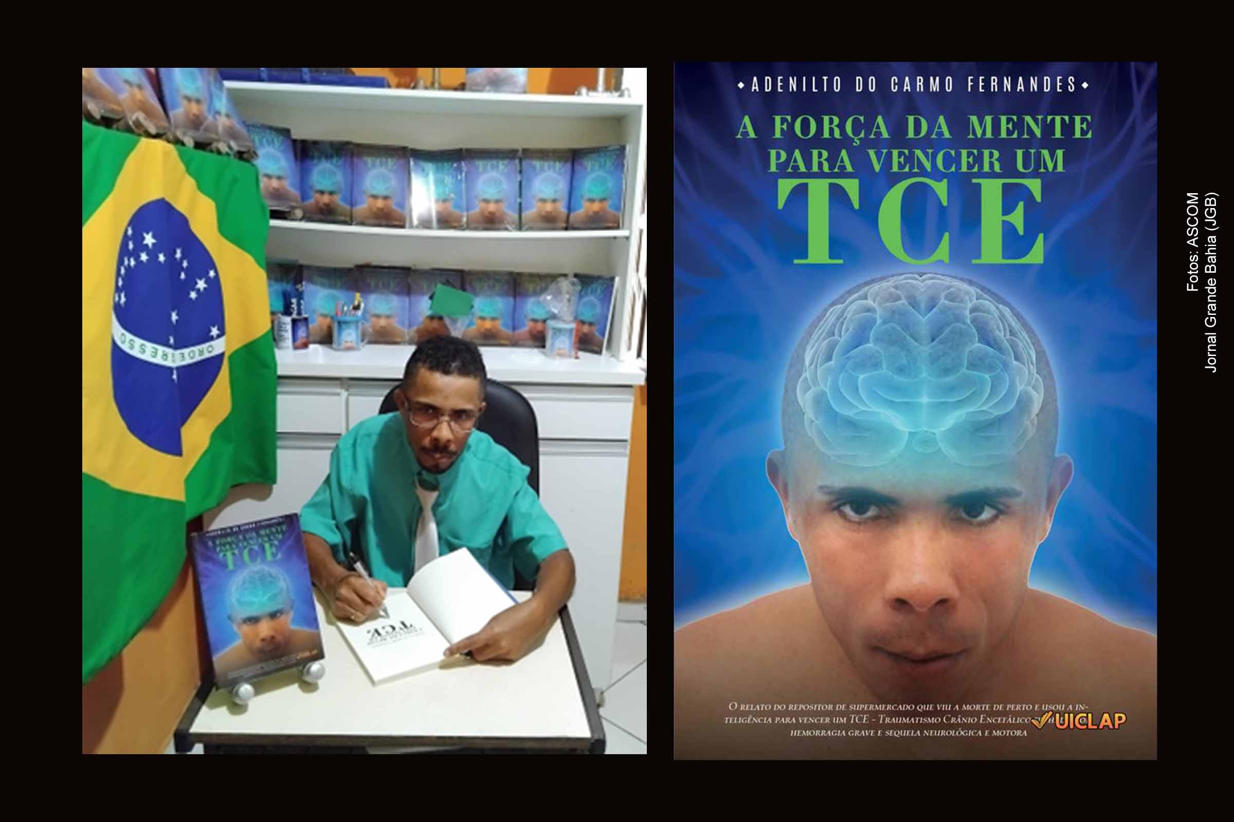 Adenilto Fernandes leva autobiografia de superação à Flifs 2025 em Feira de Santana