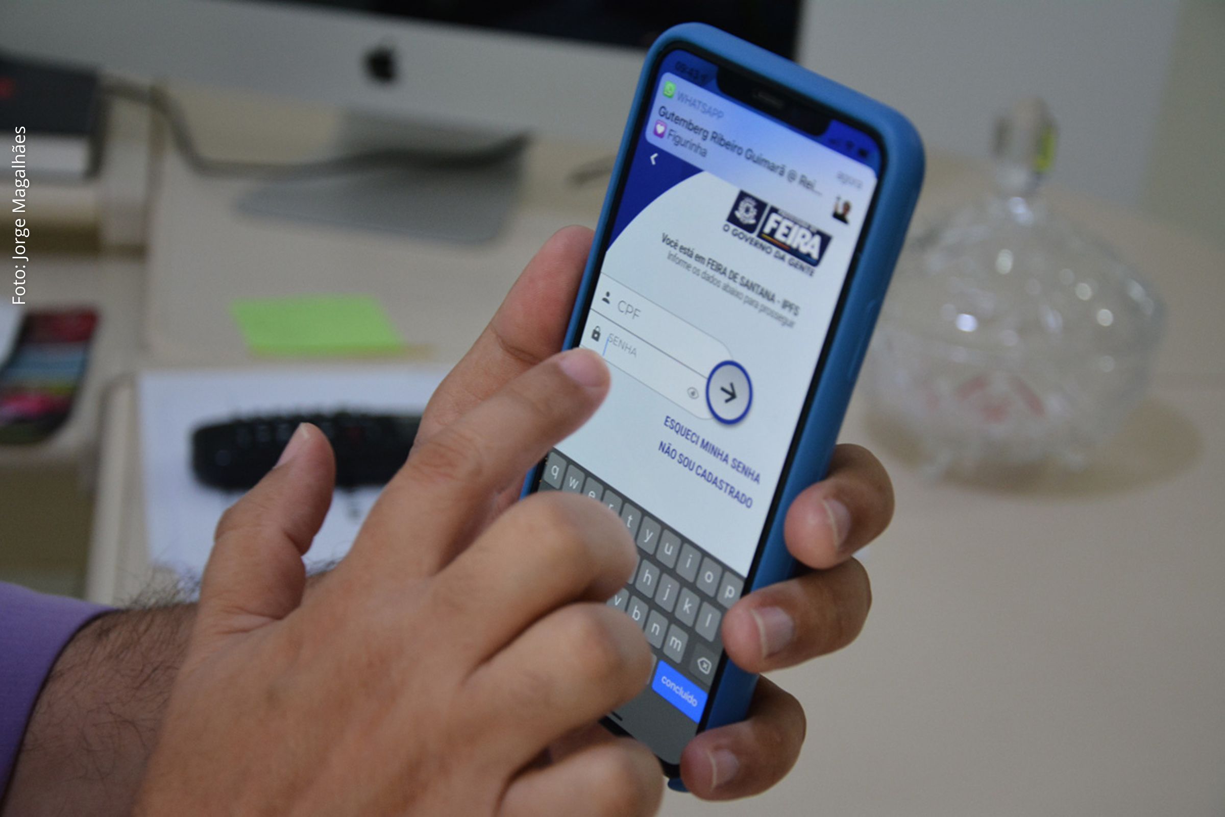 Recadastramento obrigatório poderá ser realizado em agências da Caixa, sede do IPFS ou pelo aplicativo “Meu RPPS”.