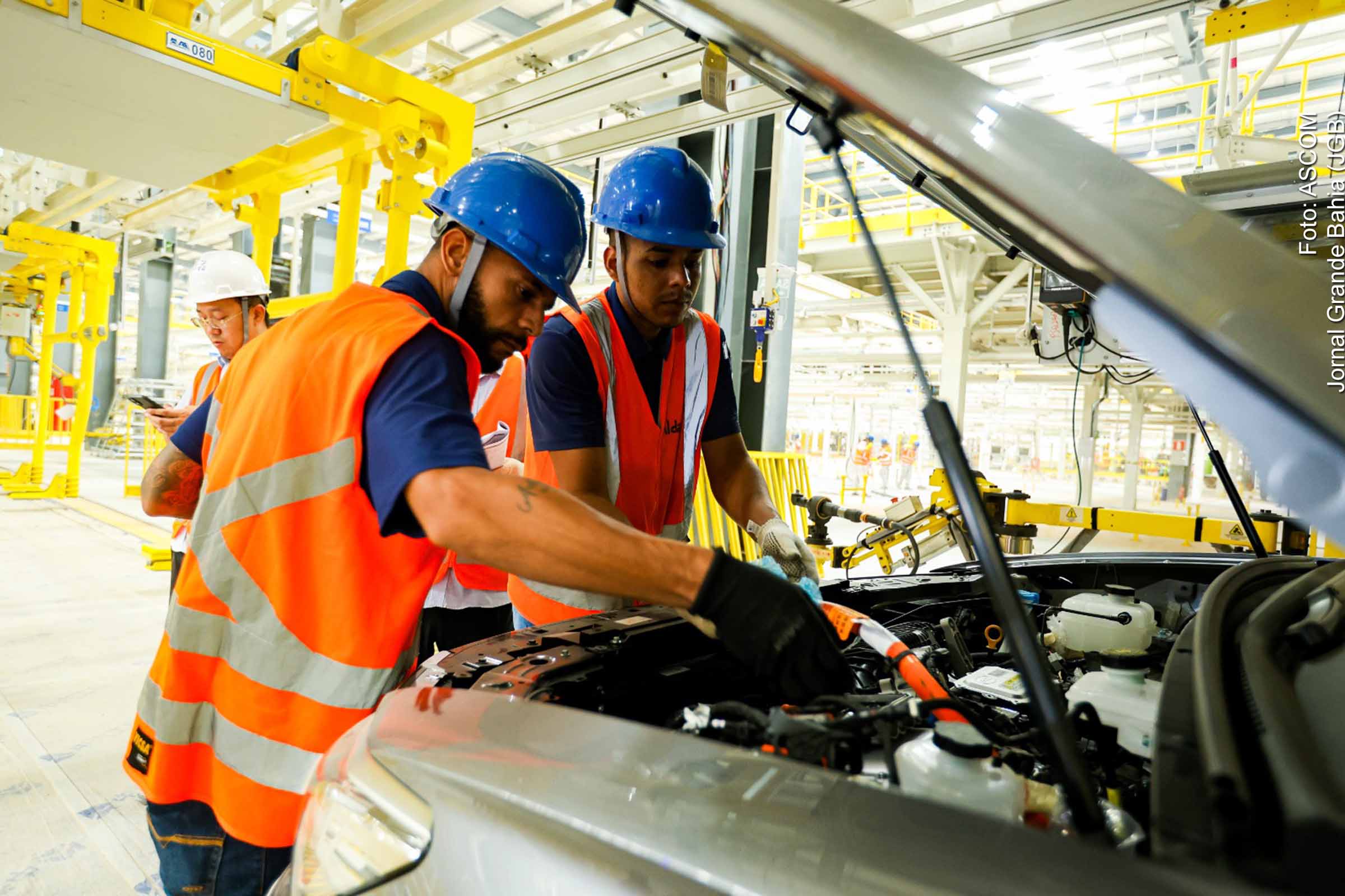 BYD cria 365 empregos em Camaçari em setembro de 2025 e projeta 20 mil vagas com maior fábrica de carros elétricos da América Latina