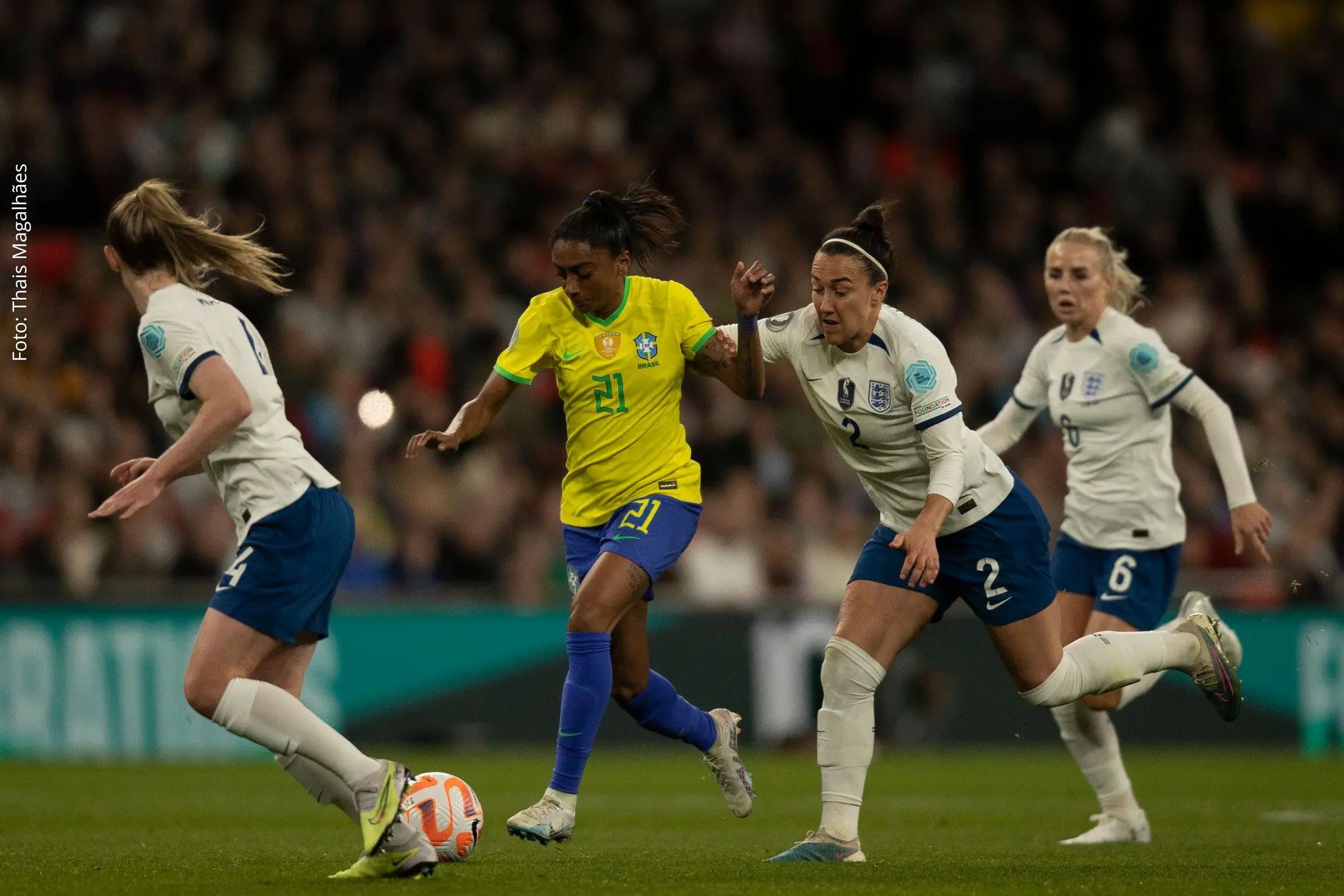 Brasil enfrenta Inglaterra em amistoso preparatório antes da Copa do Mundo Feminina de 2027