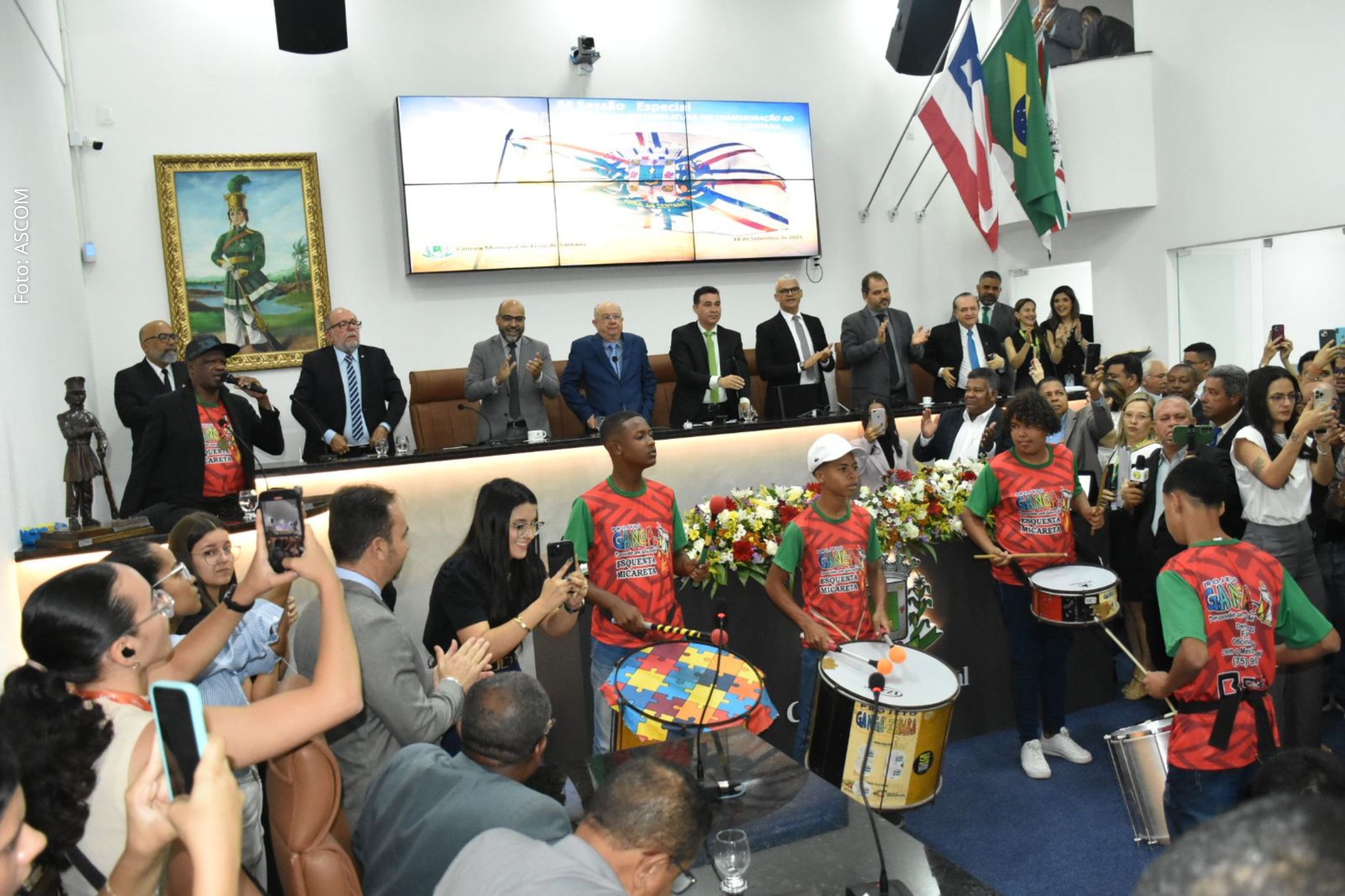 Câmara Municipal celebra 192 anos de Feira de Santana com história, música e cultura; Vereador Marcos Lima liderou sessão