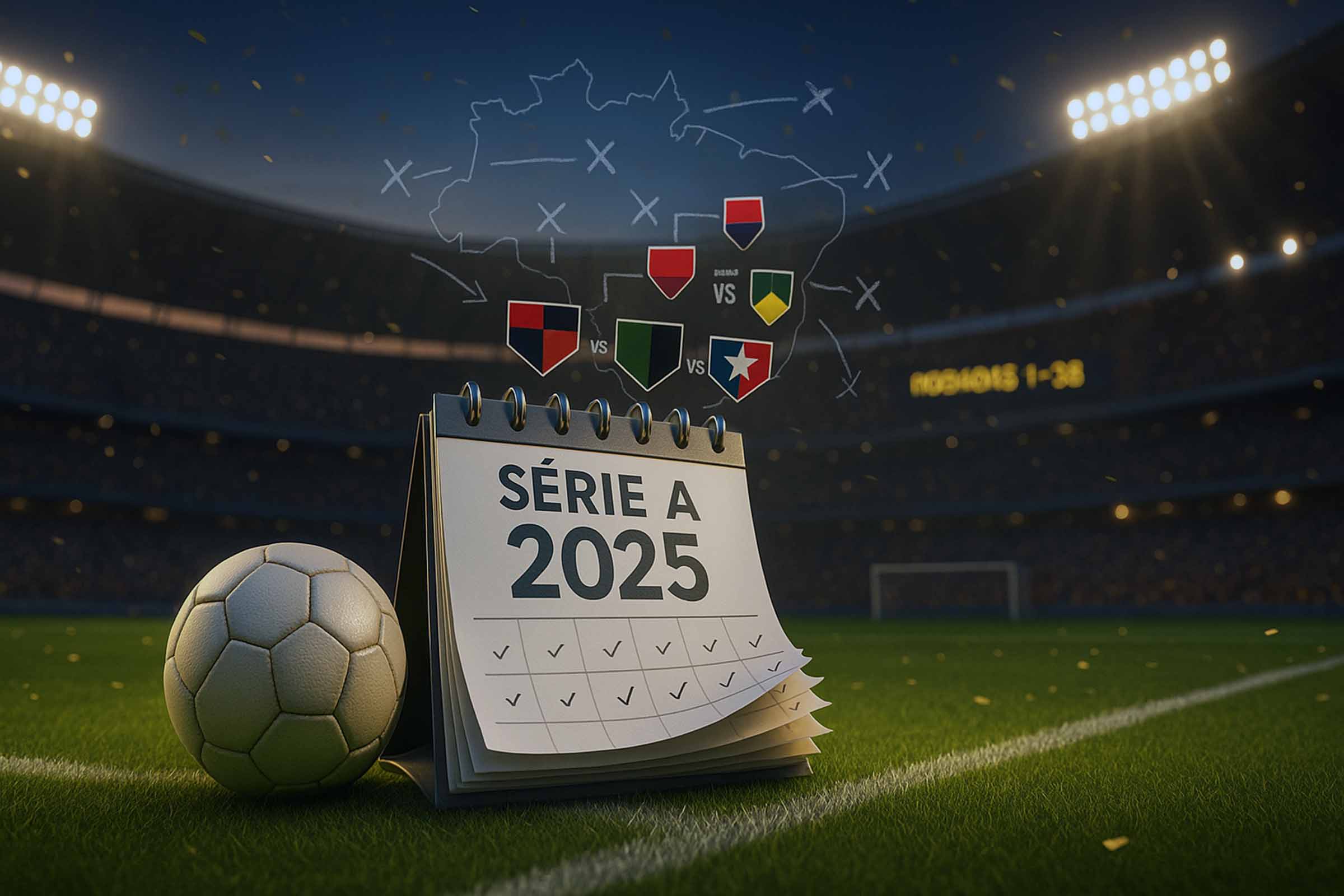 O Campeonato Brasileiro Série A 2025 apresenta um calendário repleto de confrontos históricos, rivalidades regionais e clássicos memoráveis. Jogos como Fla-Flu, GRE-NAL, Ba-Vi e Palmeiras x Botafogo movimentam torcidas e reforçam a identidade do futebol nacional. A disputa, que se estende por mais de 30 rodadas, combina tradição, emoção e expectativa em cada partida, consolidando o Brasileirão como o torneio mais vibrante do país.
