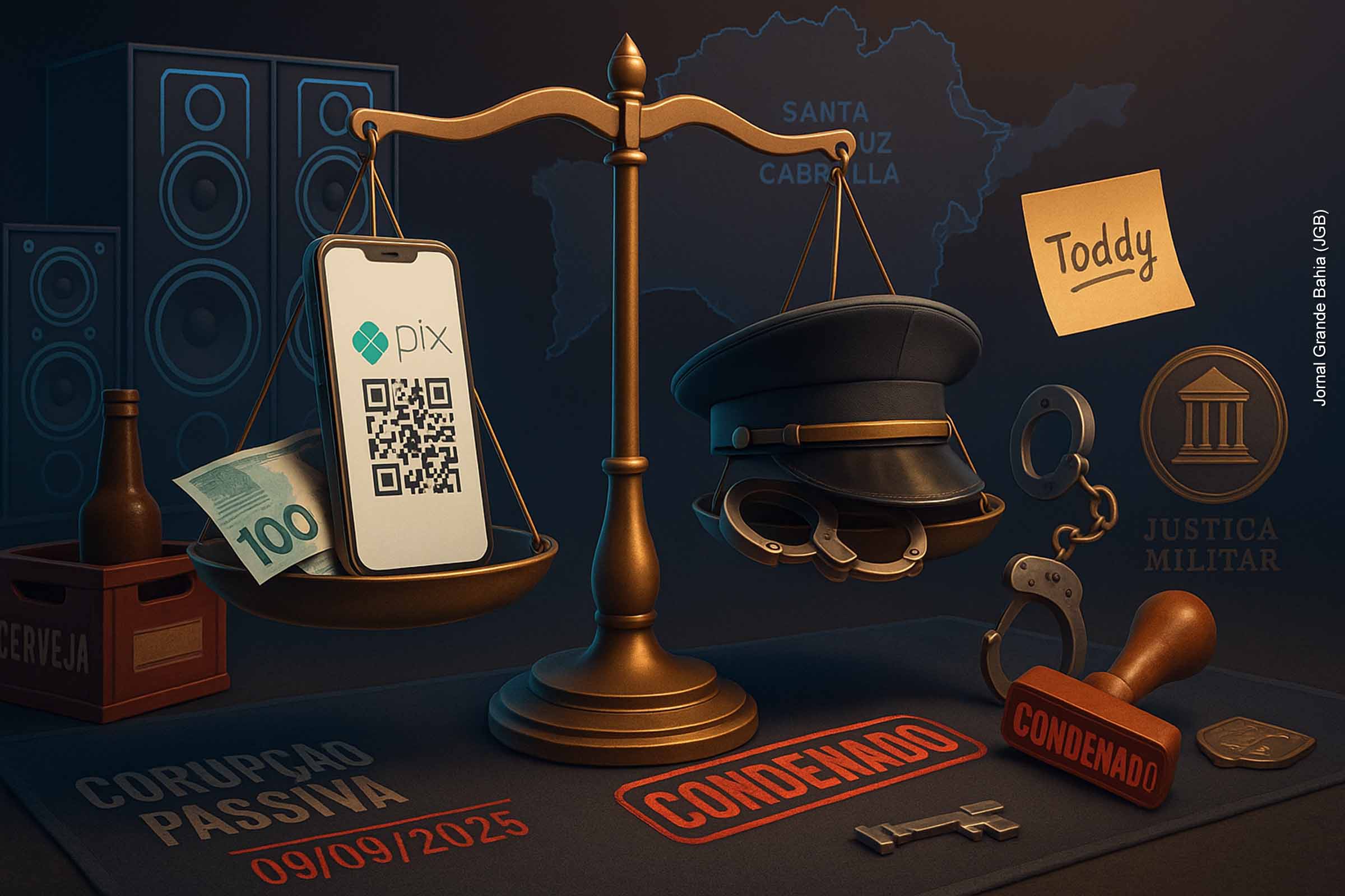 Capitão da PM é condenado por corrupção e perde o cargo no sul da Bahia