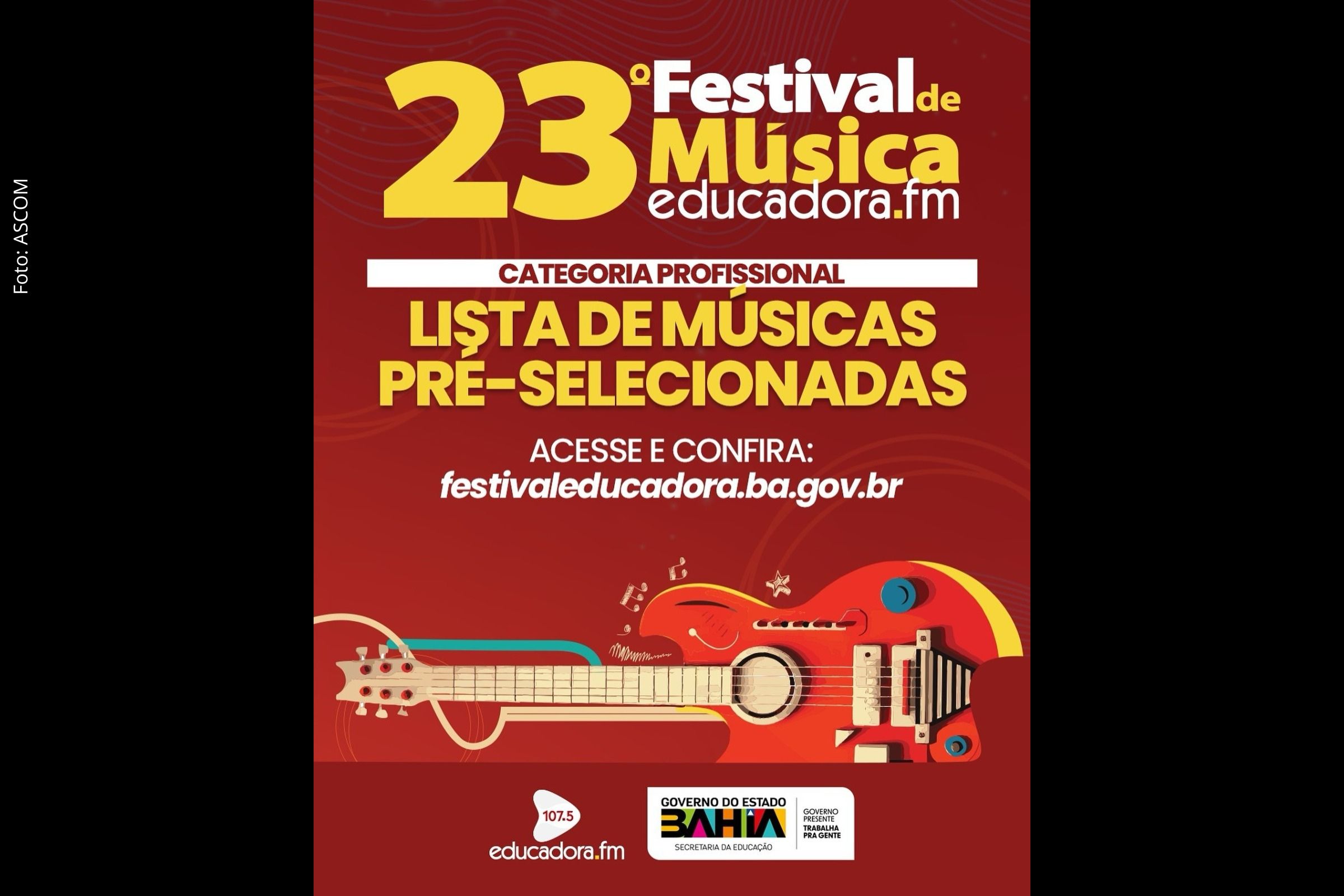 Evento anuncia fonogramas classificados e valoriza artistas baianos em edição que também abre espaço para estudantes da rede estadual de ensino.