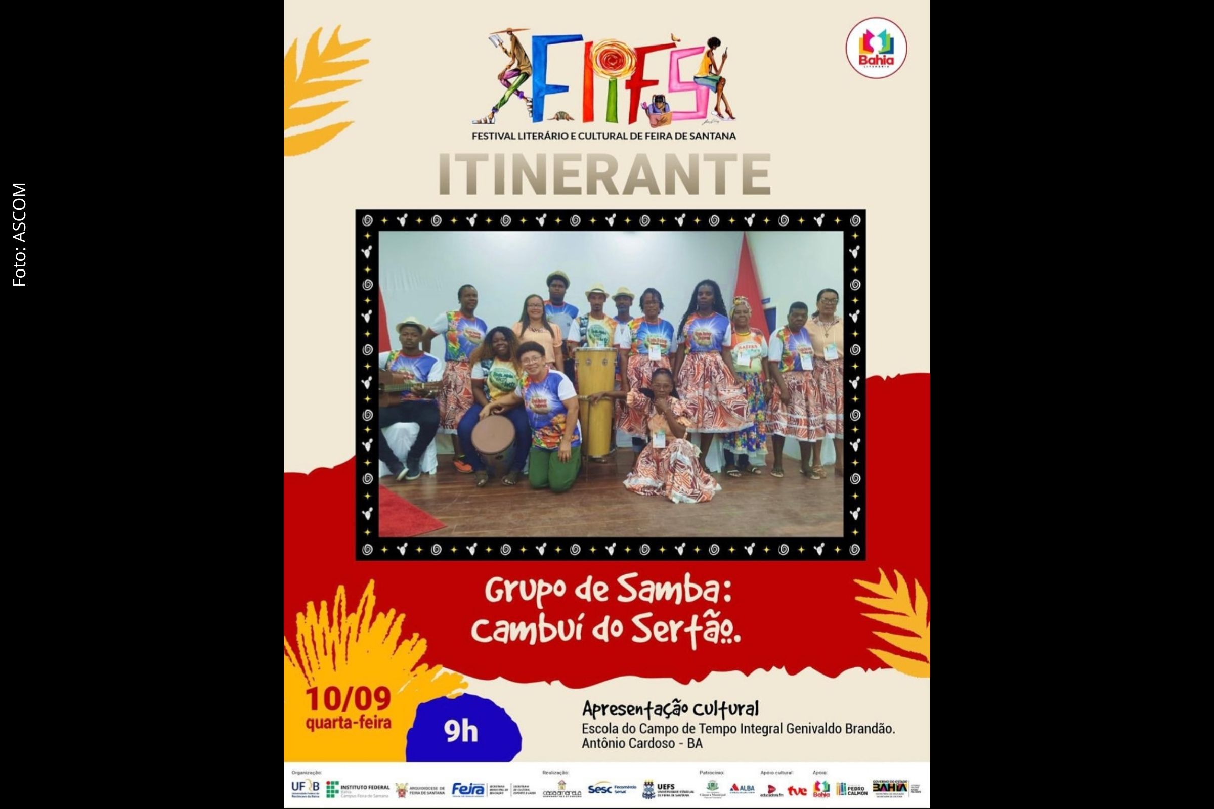 Atividades antecipam o festival literário, que será realizado entre os dias 23 e 28 de setembro, na Praça Padre Ovídio.