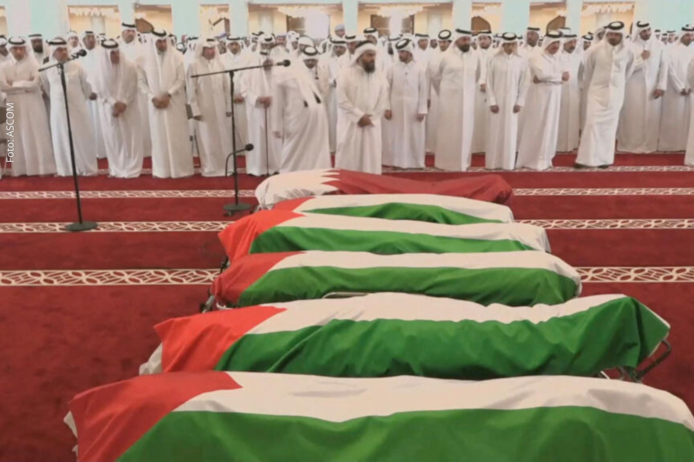 Catar realiza funerais de vítimas de ataque israelense em Doha com segurança reforçada