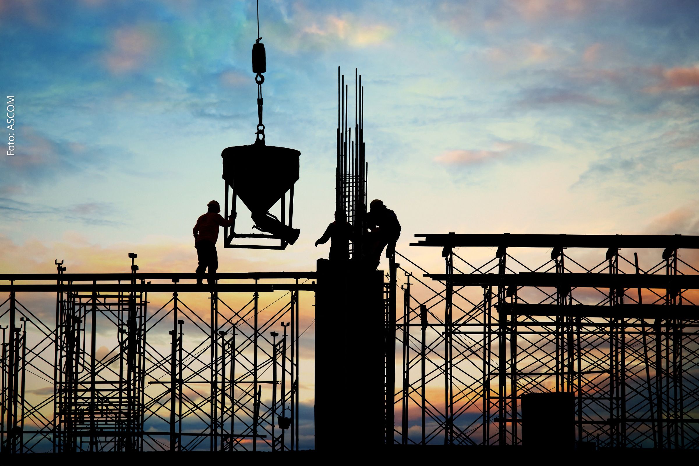 Setor utiliza máquinas, insumos e tecnologia importados para obras de infraestrutura e programas habitacionais.