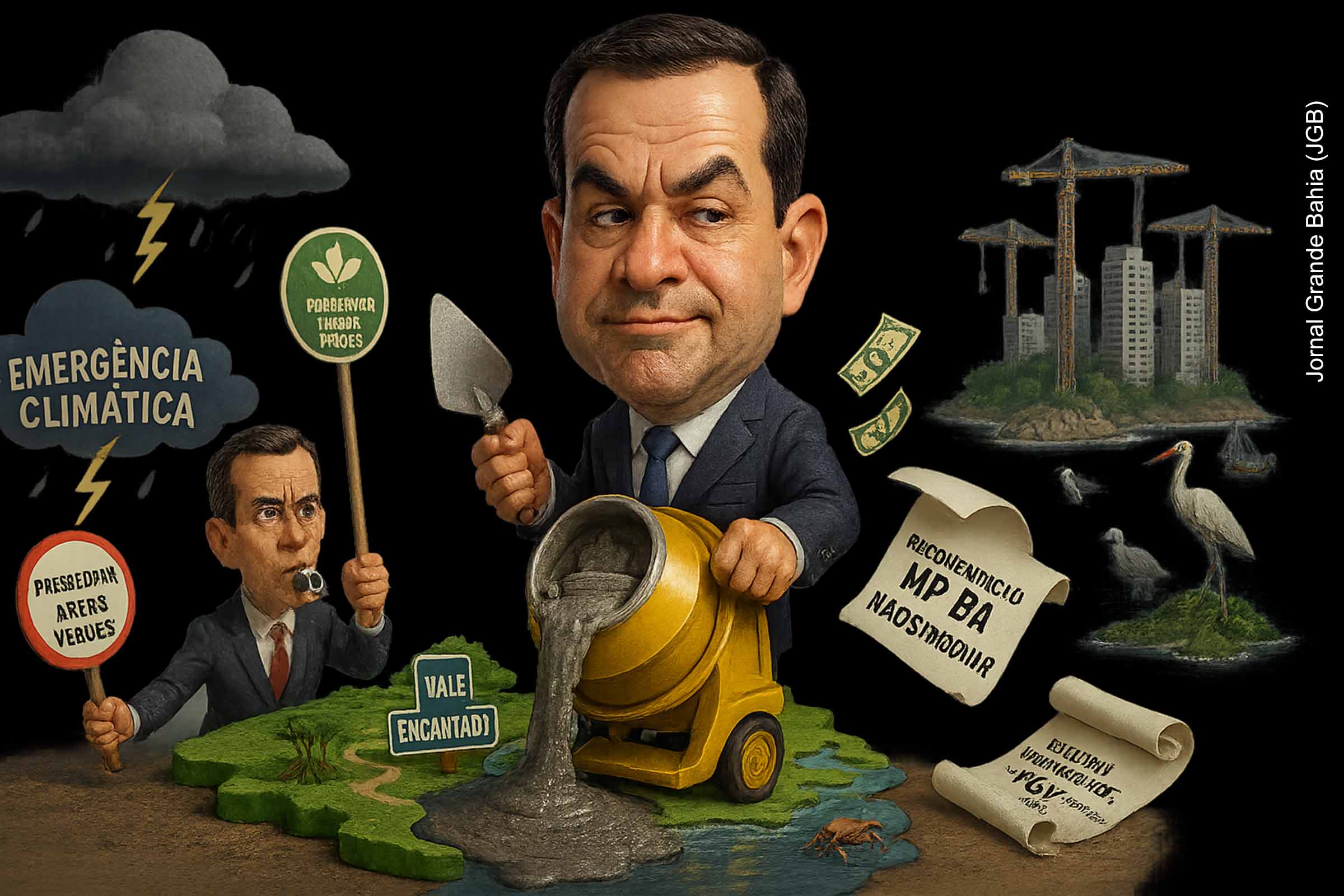 Deputado Robinson Almeida critica Bruno Reis por mudanças na LOUOS e alerta para riscos ambientais em Salvador