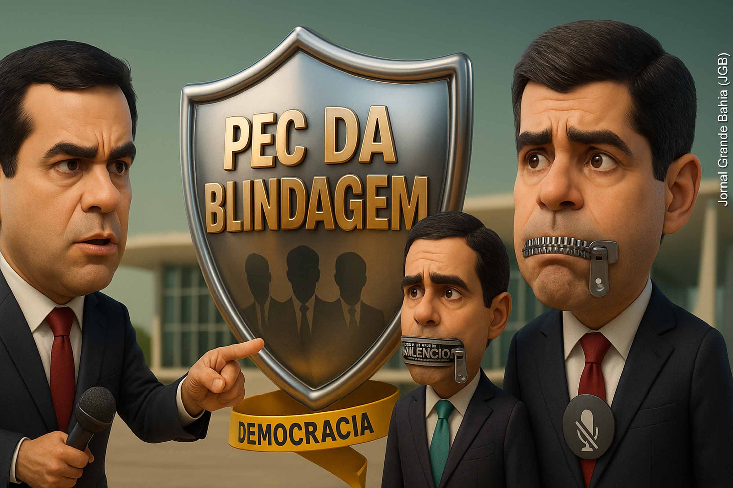 Deputado Robson Almeida critica silêncio de Bruno Reis e ACM Neto sobre PEC da Blindagem