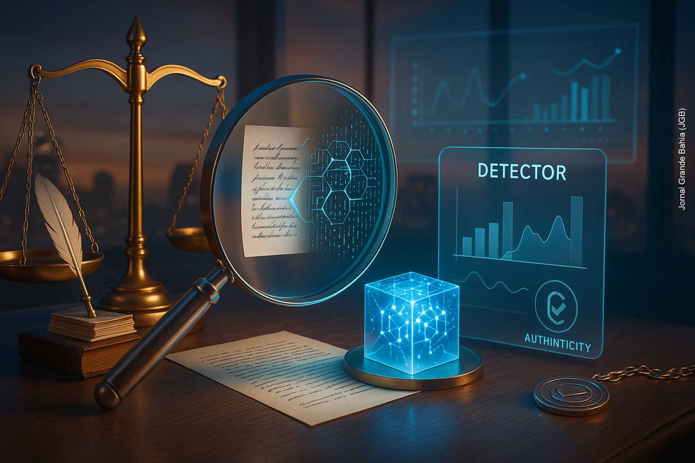 Detector de IA para jornalistas e criadores de conteúdo