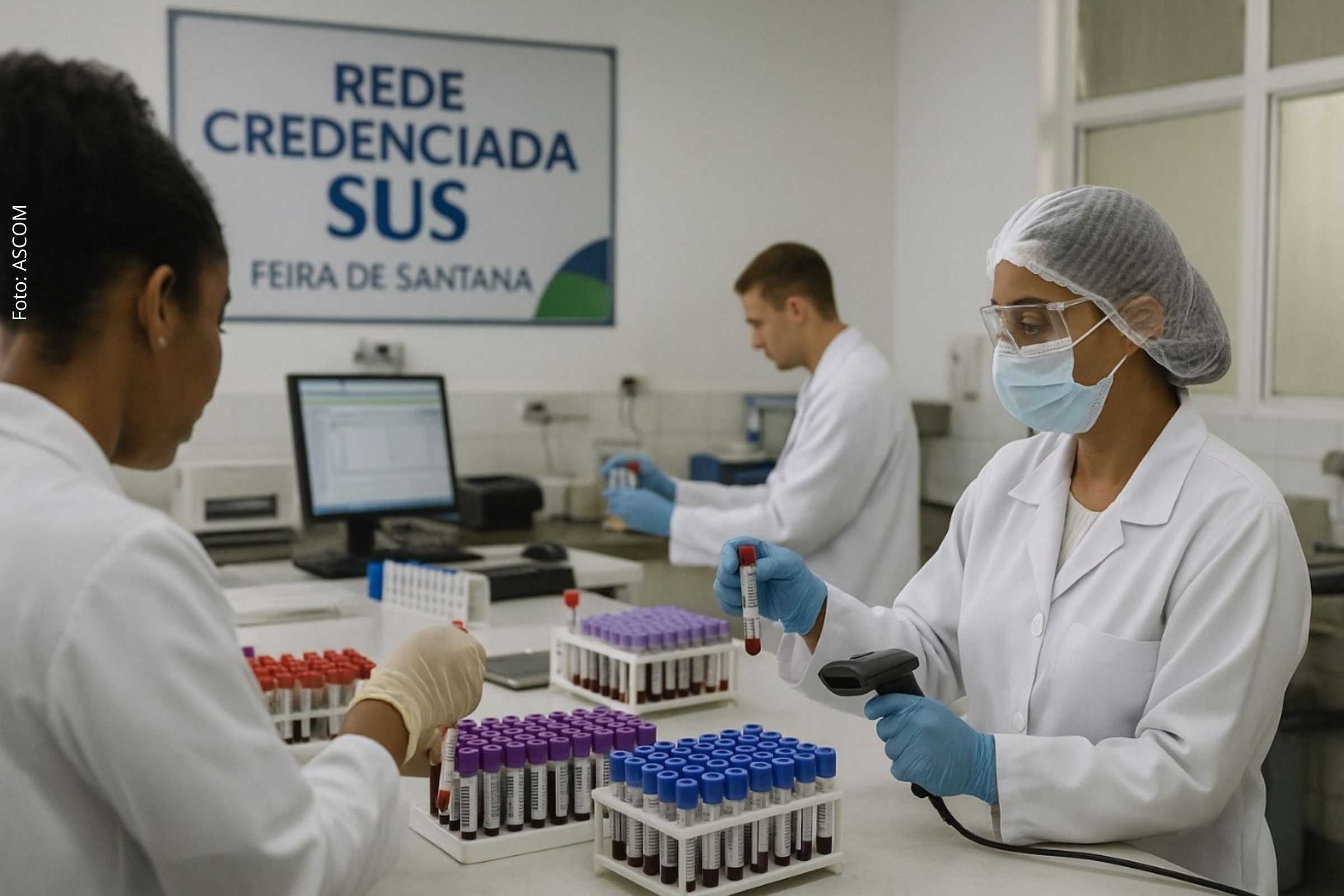 Município reforça rede com 17 laboratórios credenciados ao SUS e anuncia novo credenciamento para ampliar a oferta de exames.